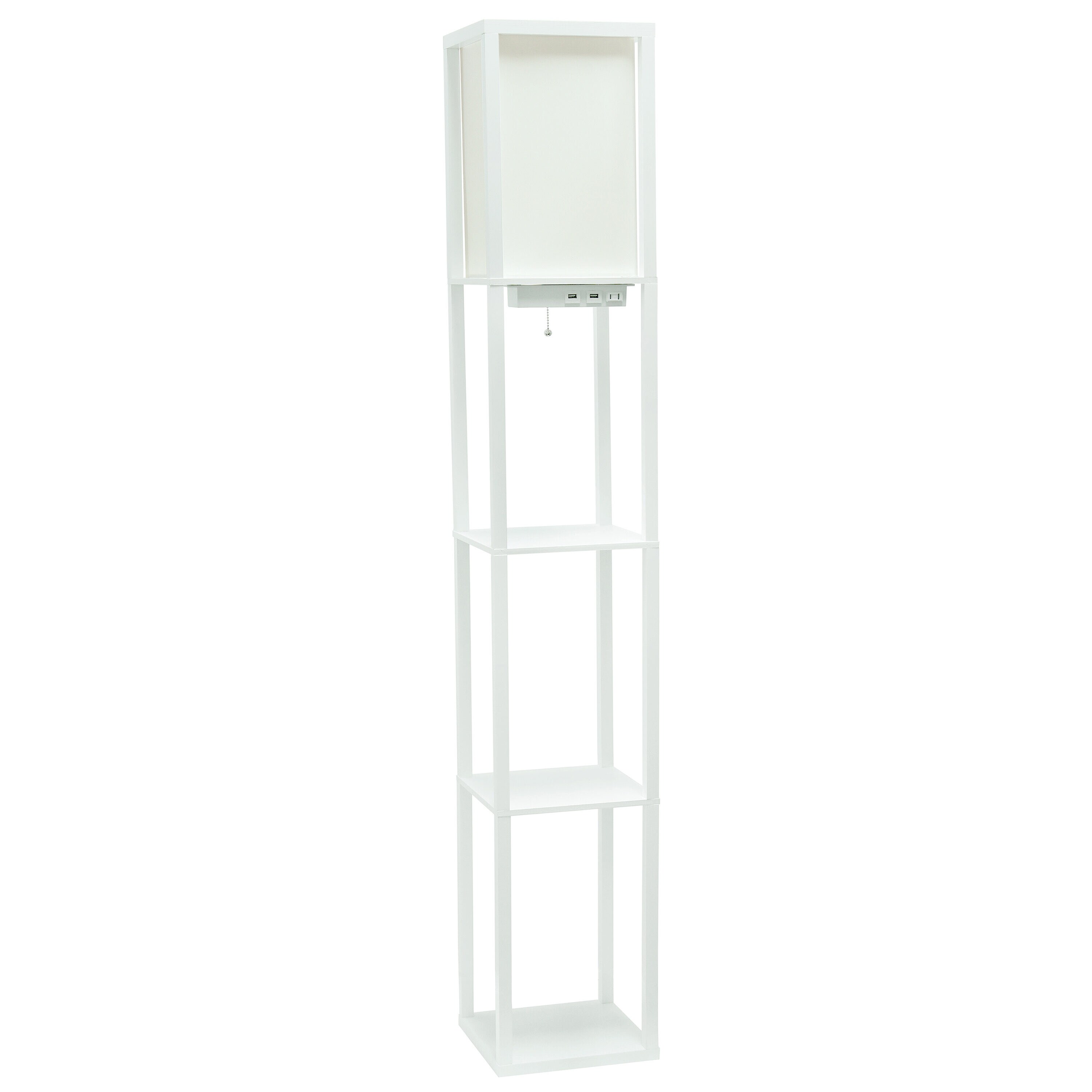 Simple Designs LF5000-WHT floorlamps - View #2