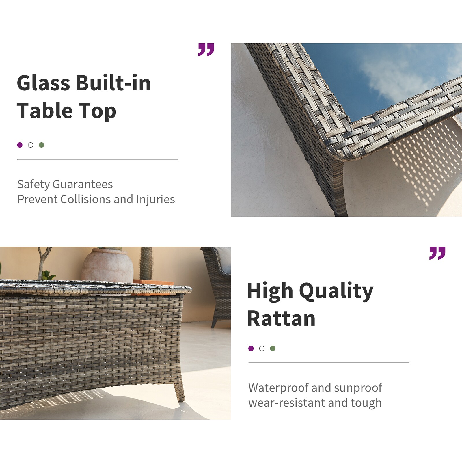 Rilyson FS015161926102-2 Patio-Conversation-Sets - View #4