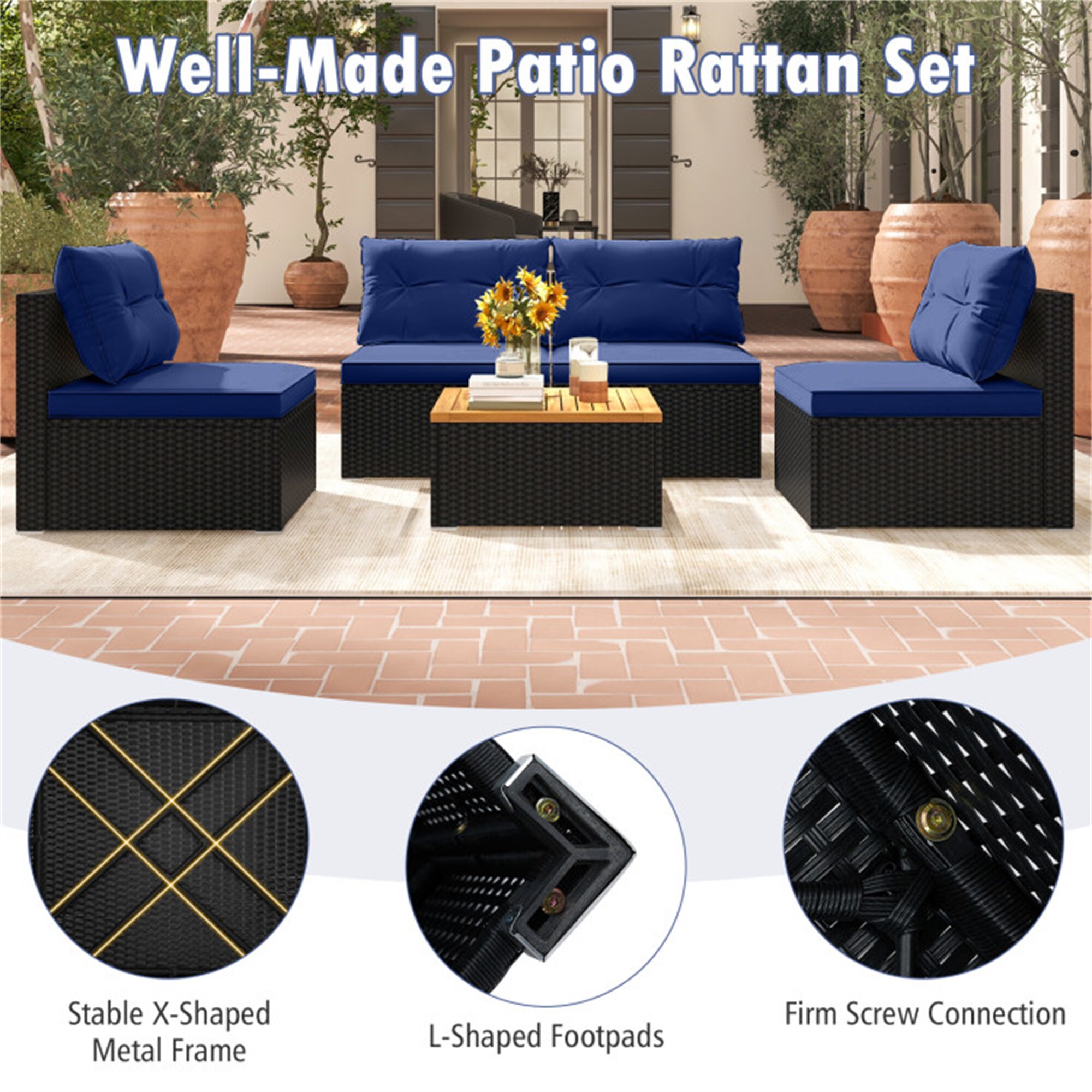BABOOM BOM-73007NY-CO Patio-Conversation-Sets - View #10