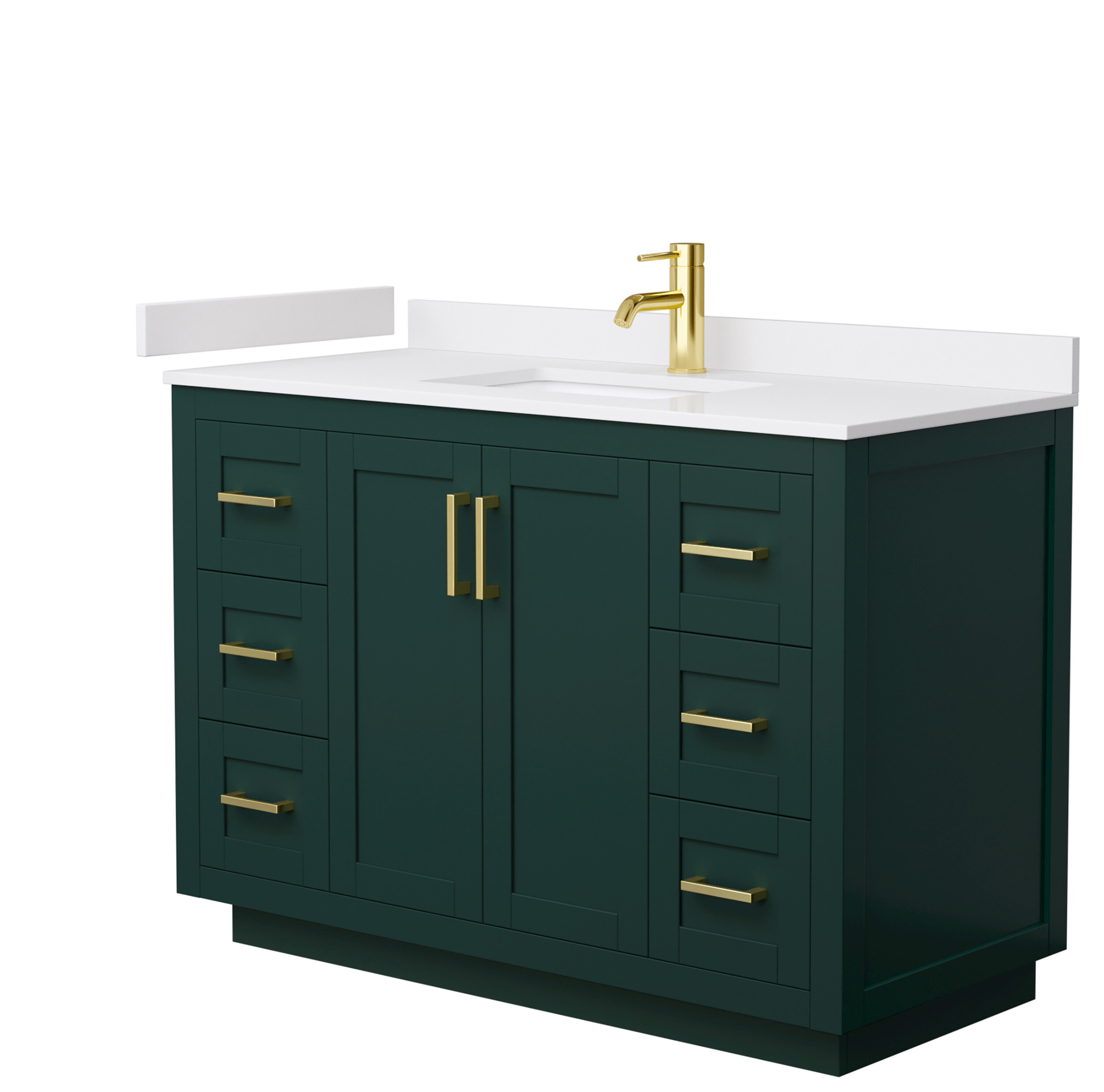Wyndham Collection WCF292948SGDWCUNSMXX Bath-Vanity-Combo - View #2