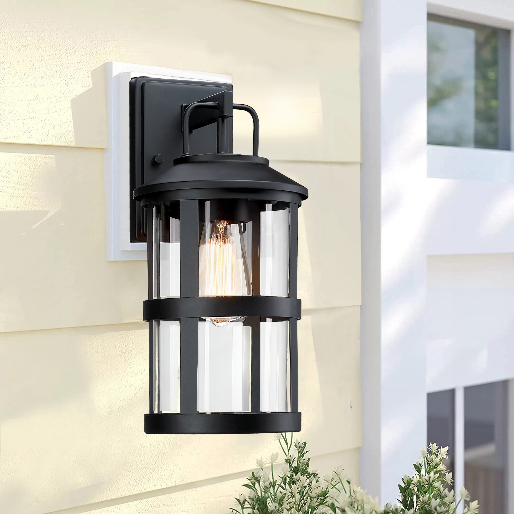 FAYMART LIGHTING FL13931-BK Outdoor-Wall-Lighting - View #8