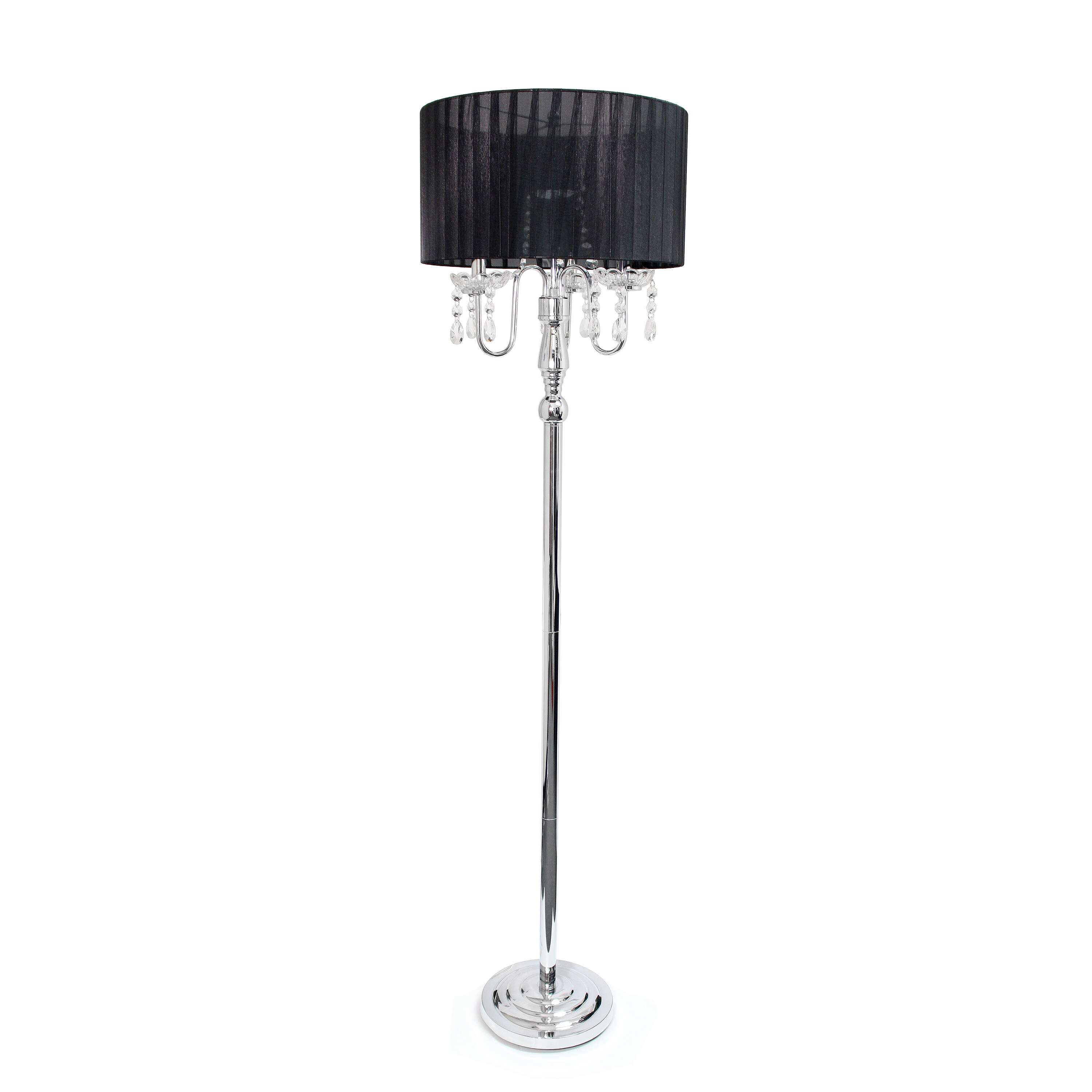 Elegant Designs LF1002-BLK floorlamps - View #2