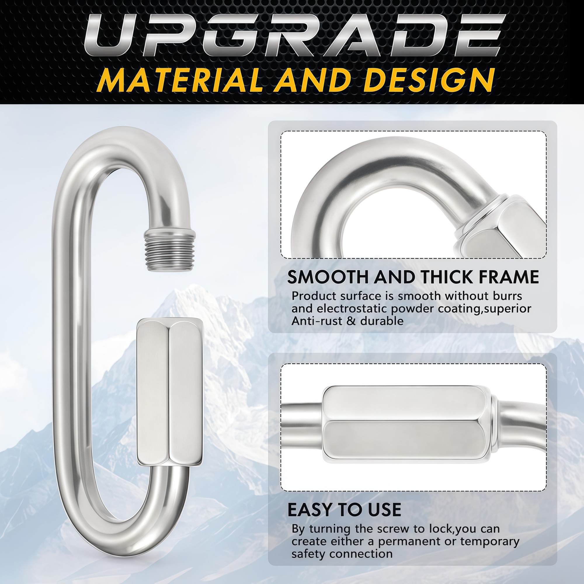 Numhew NHWILL08650 carabiners - View #4