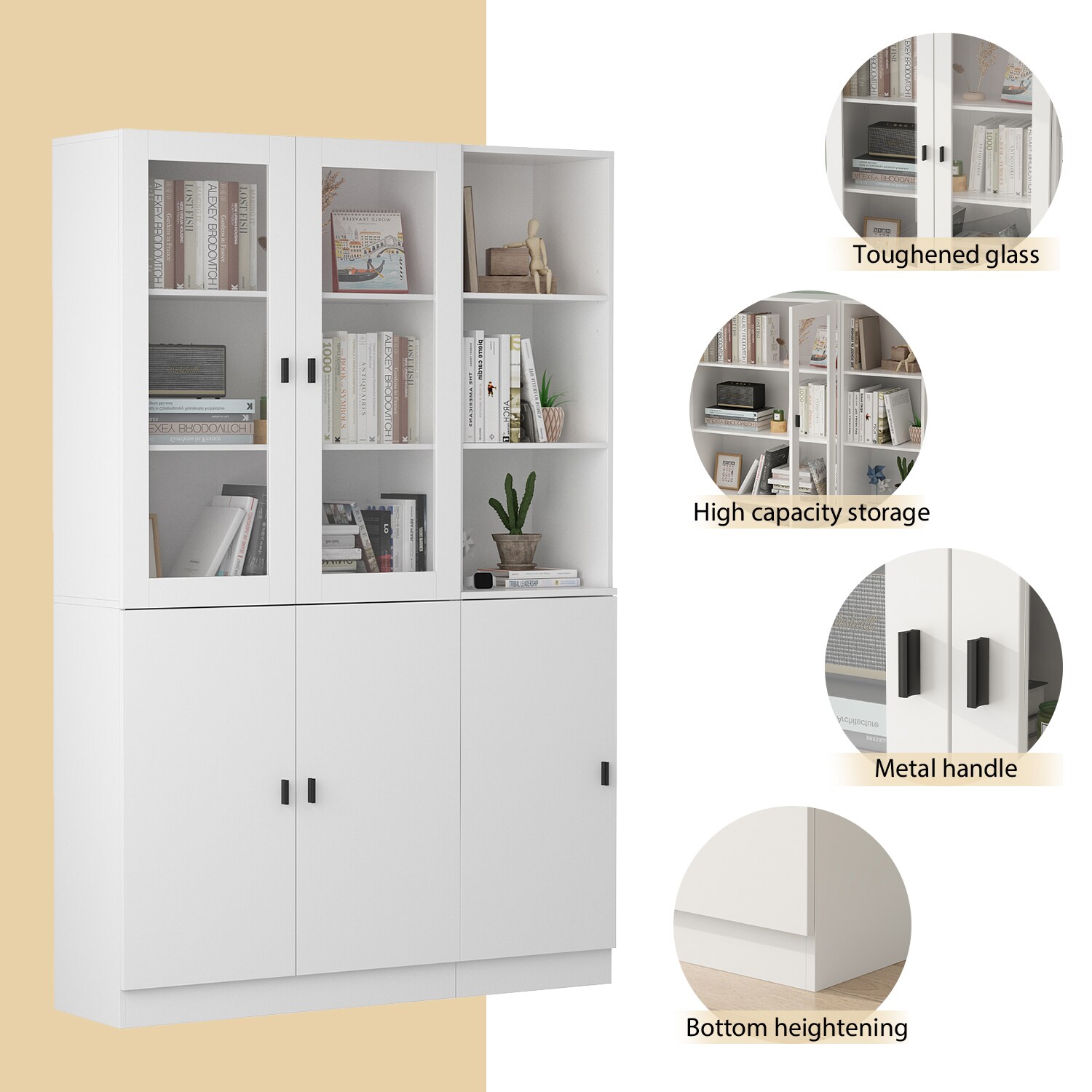FUFU&GAGA KF210157+160 Utility-Storage-Cabinets - View #6