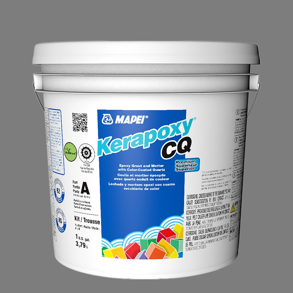 MAPEI 5UB501904 Kerapoxy CQ Pearl Gray #5019 Epoxy Grout (1-Gallon)