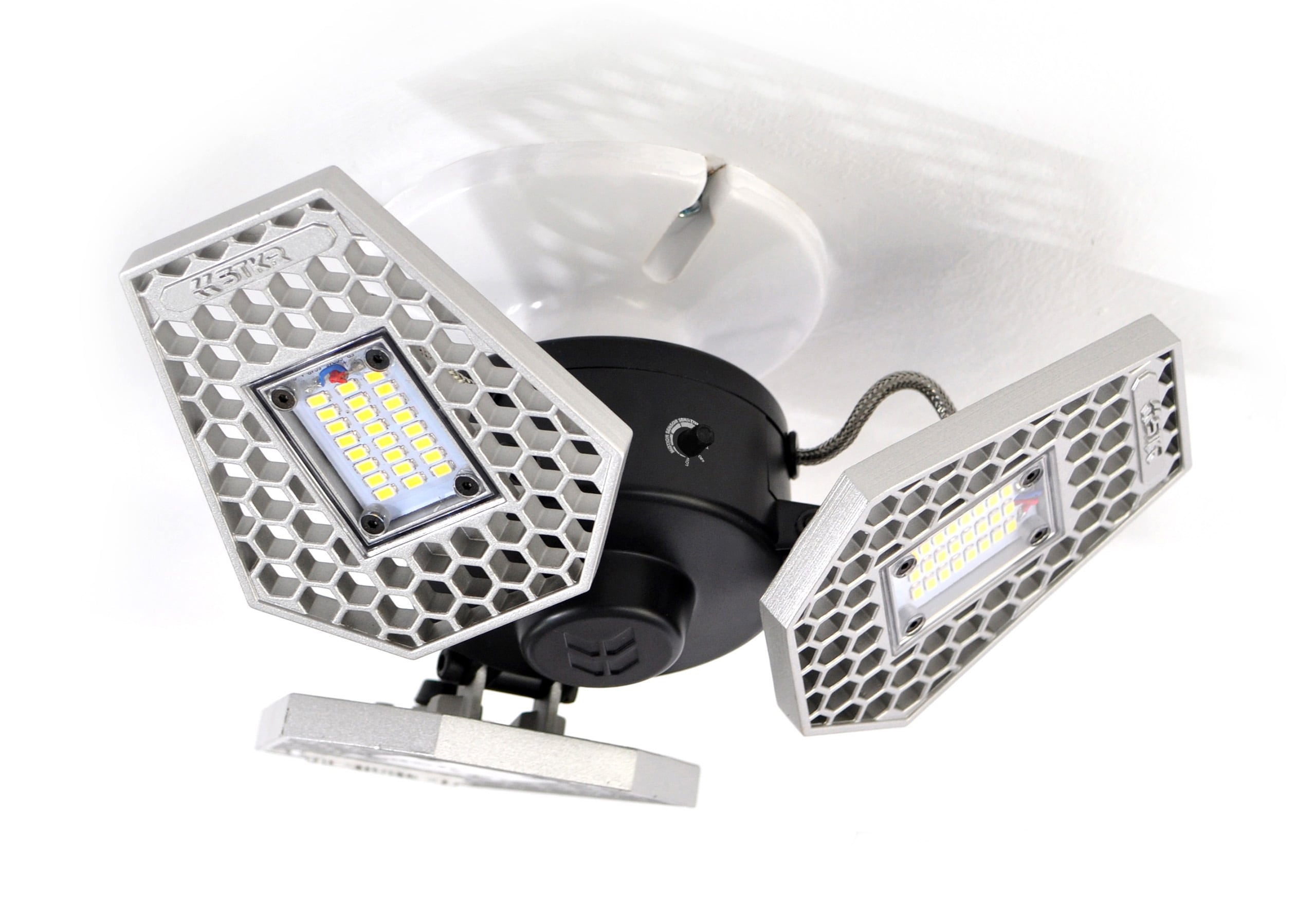Stkr 24 Watt Led Stainless Steel Plug In Ceiling Mounted Work Light The Lights Department At Lowes Com