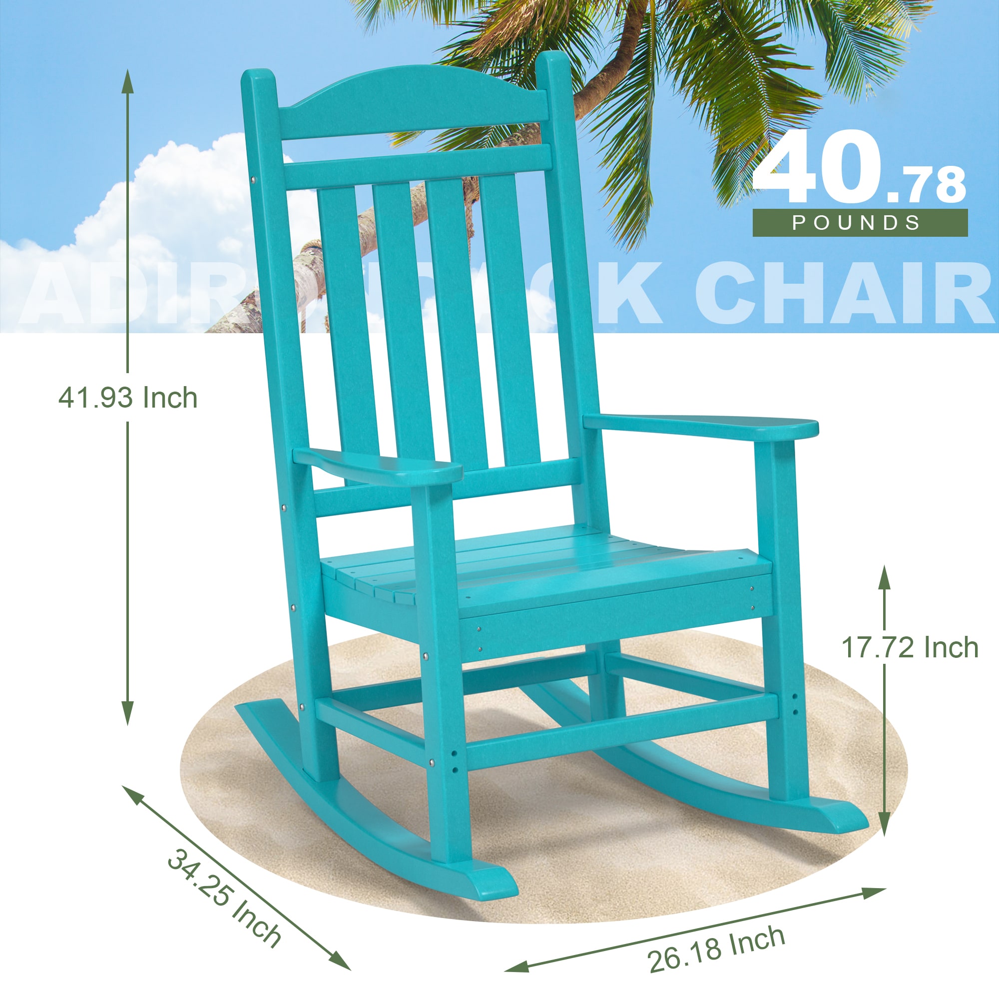 Poly furniture RC-HE01-TU Patio-Chairs - View #6