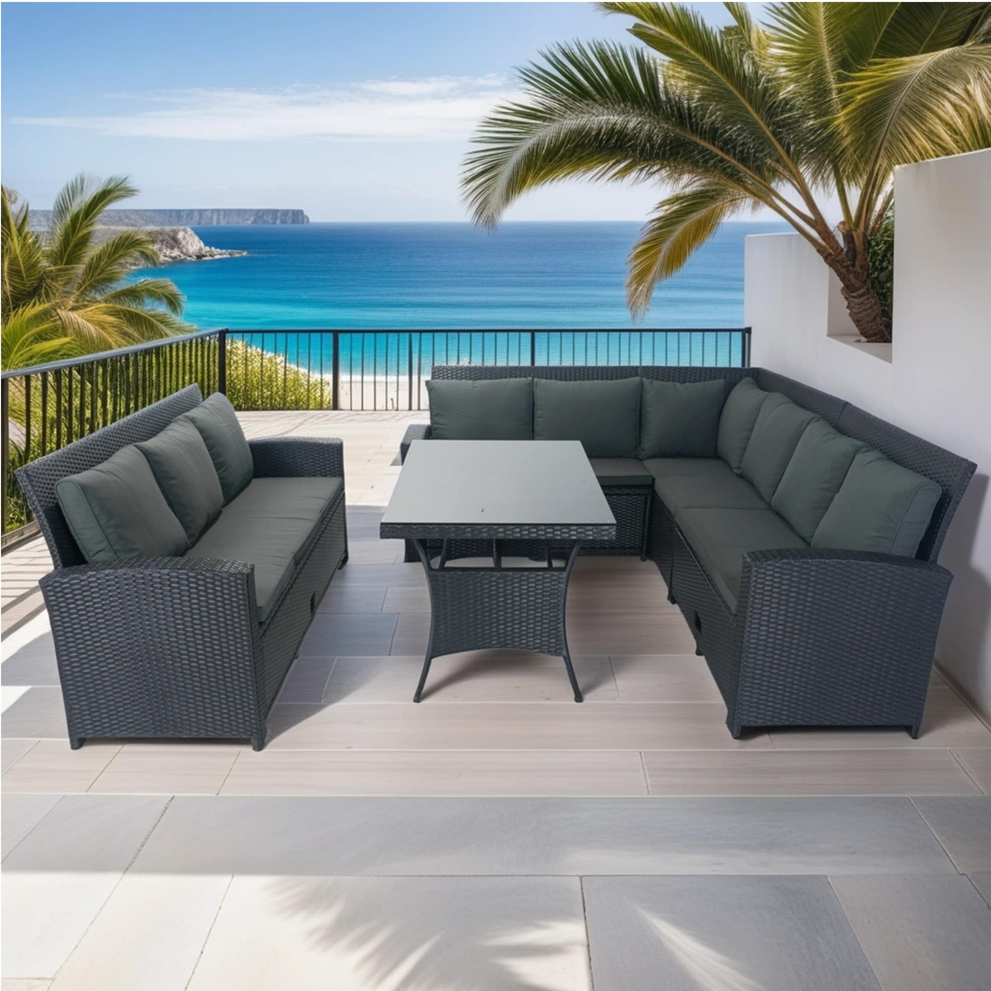 JIMSMAISON BOELEPCS03B-GR Patio-Conversation-Sets - View #5
