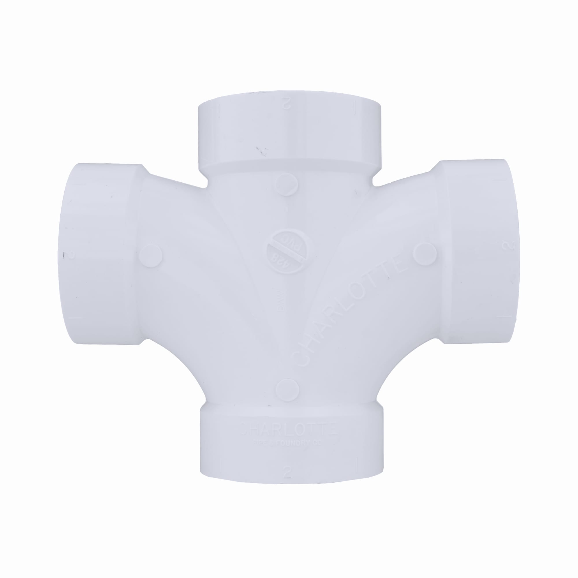 Charlotte Pipe PVC 00428  0800 Pvc-Dwv-Fittings - View #4