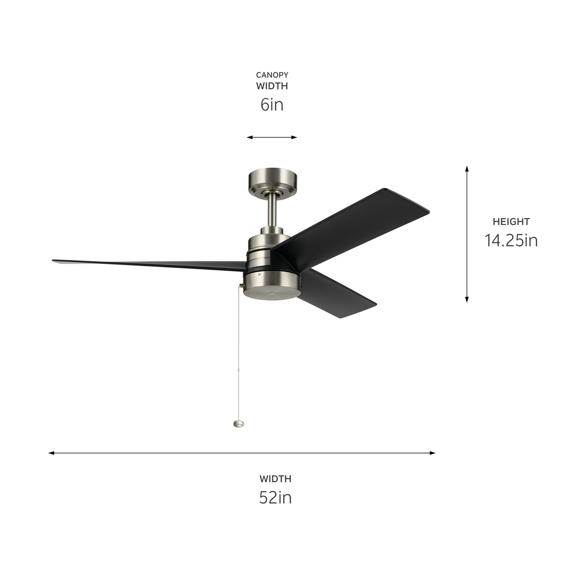 Kichler 300375NI Ceiling-Fans - View #6