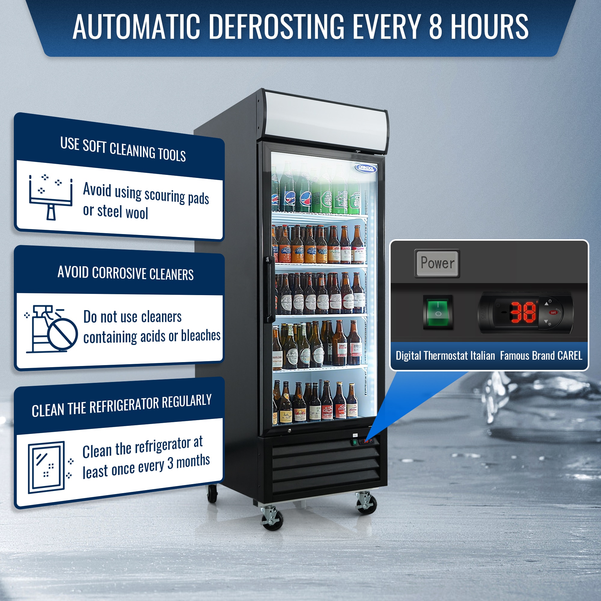 Xspracer ML-CR136 Commercial-Refrigerators - View #7