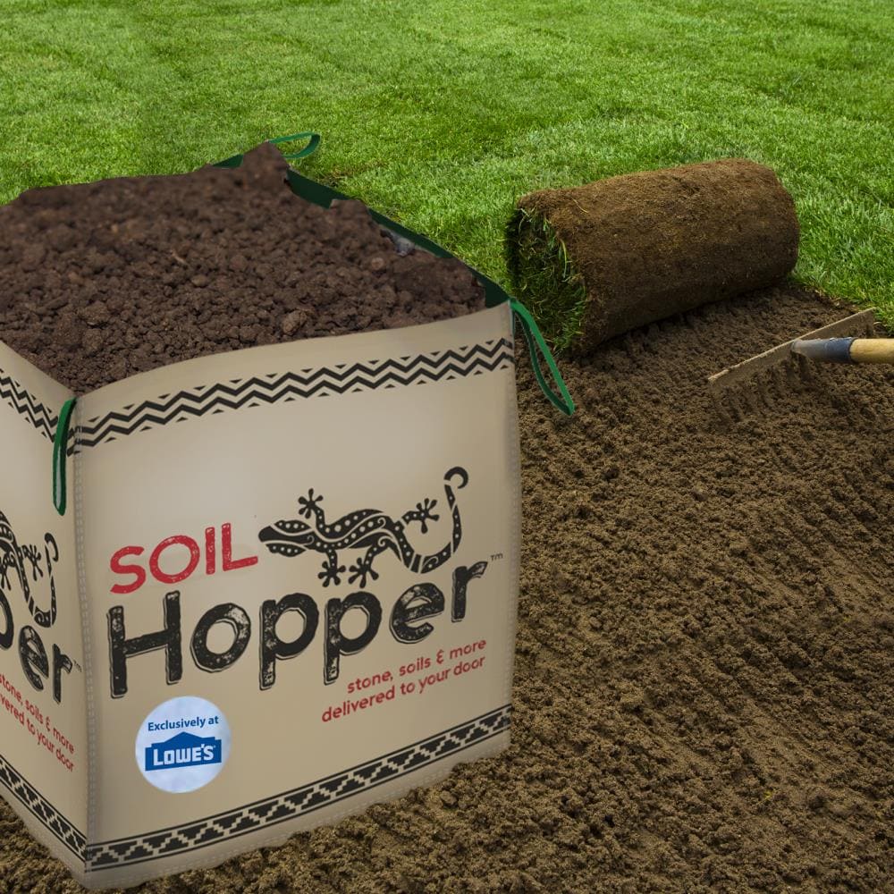 Hopper Hopper 1 Cubic Yard Lawn Soil at Lowes.com