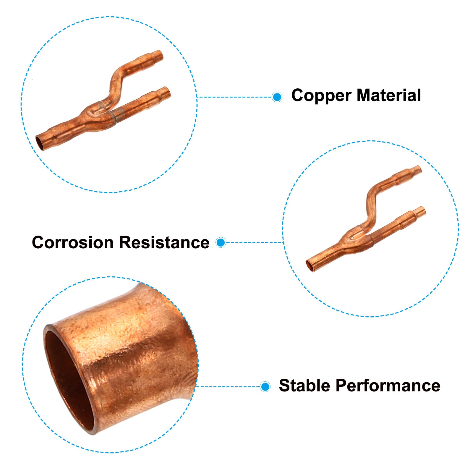 PATIKIL S25111900UX3877 Copper-Fittings - View #3