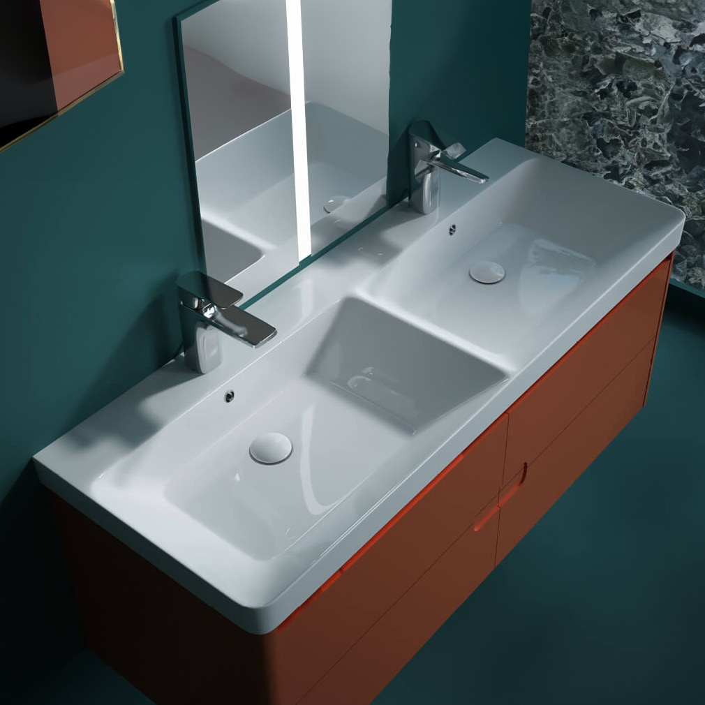 WS Bath Collections LUXURY 120.03 WG Bath-Sink - View #4