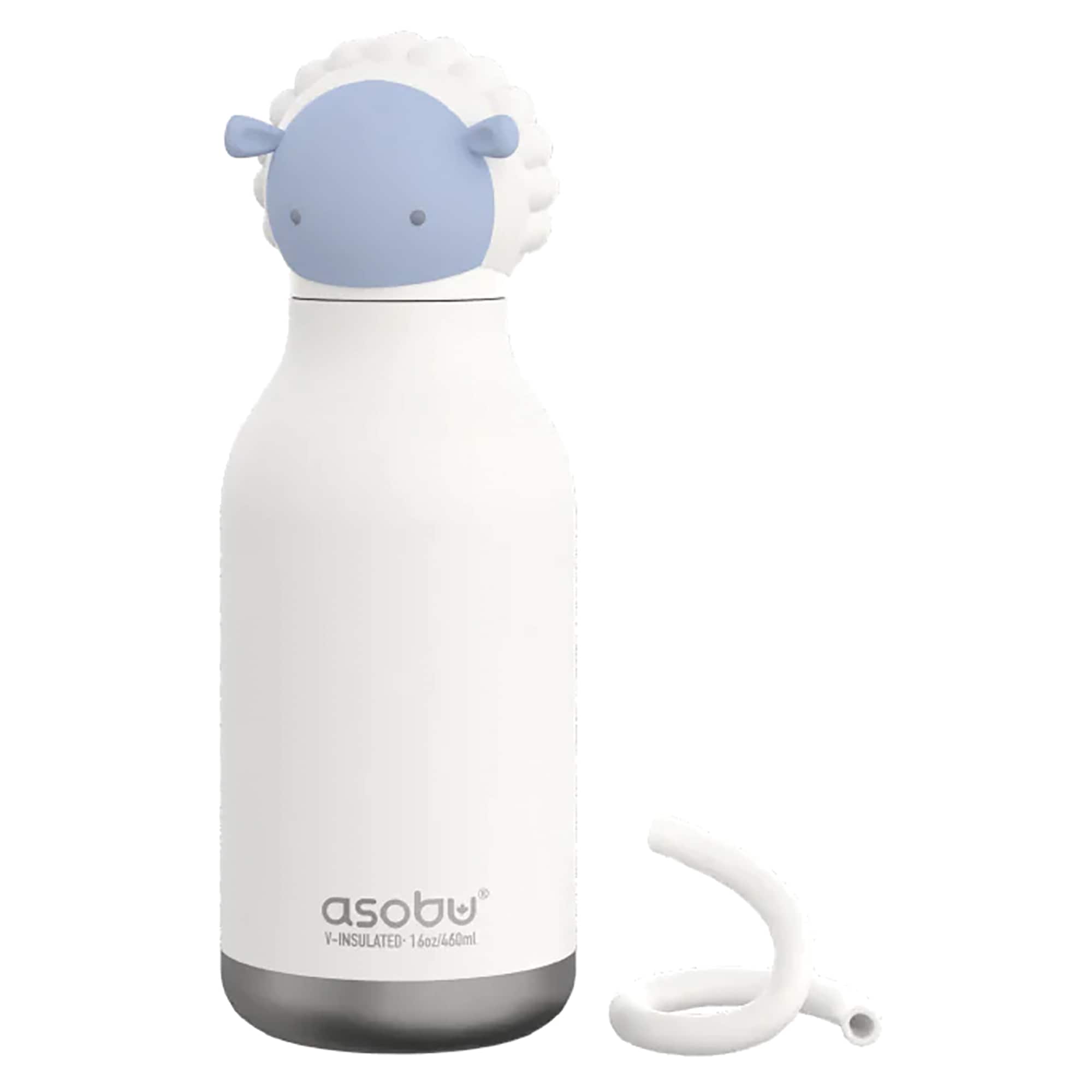ASOBU ADNASBV44SH Bestie 16 -fl oz Stainless steel Insulated Water bottle - Sheep