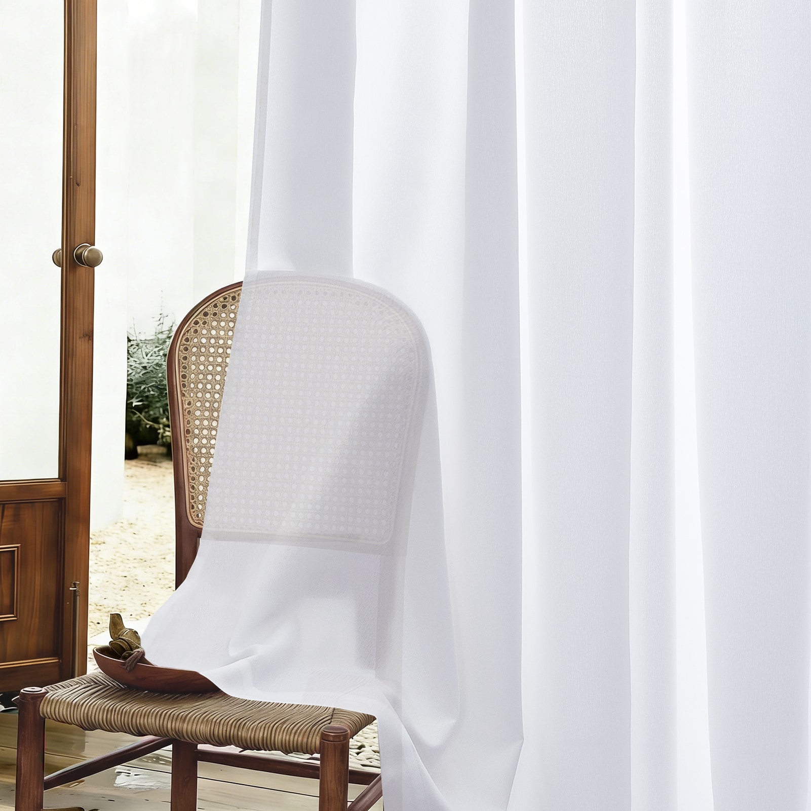 Topfinel 227RB WHITE 52X84 curtains - View #3