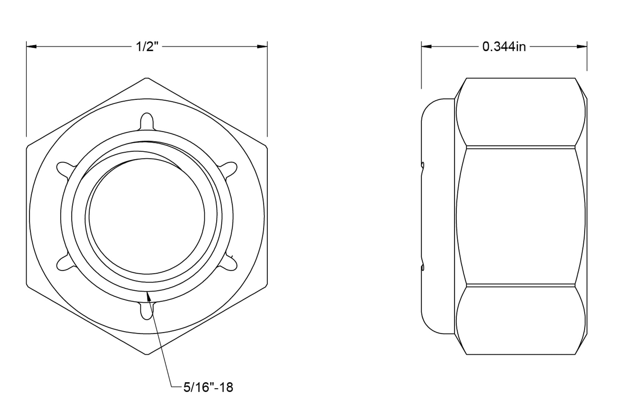 Fasteners Direct F-59757PP5 Metric-Lock-Nuts - View #6