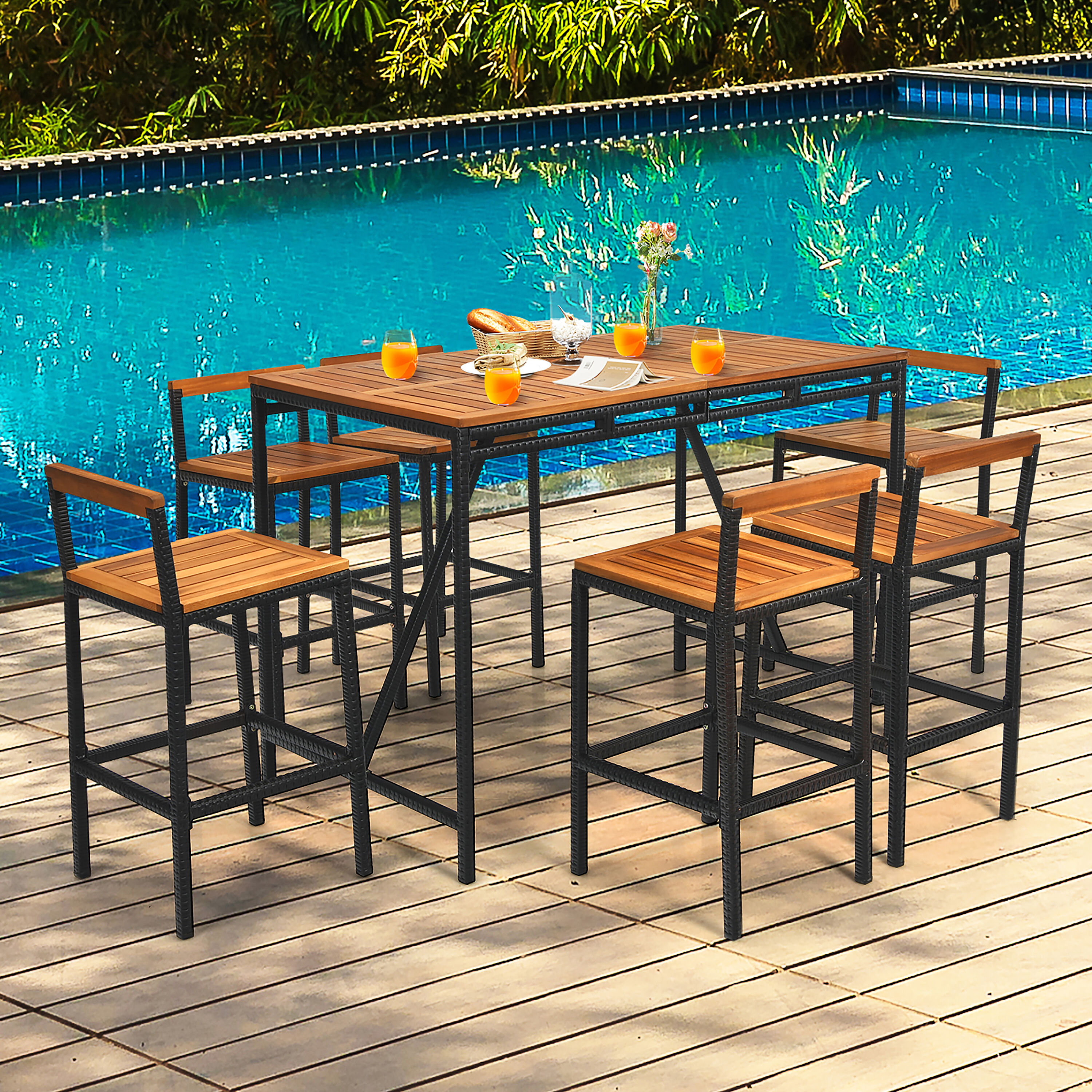 Costway HW68237+ Patio-Dining-Sets - View #7