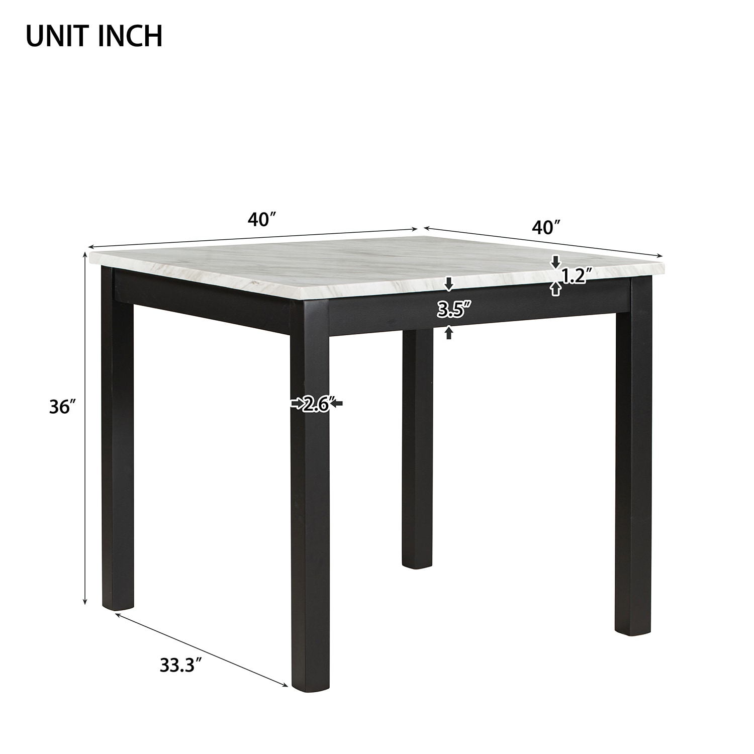 SINOFURN SYA010188WT Dining-Sets - View #13