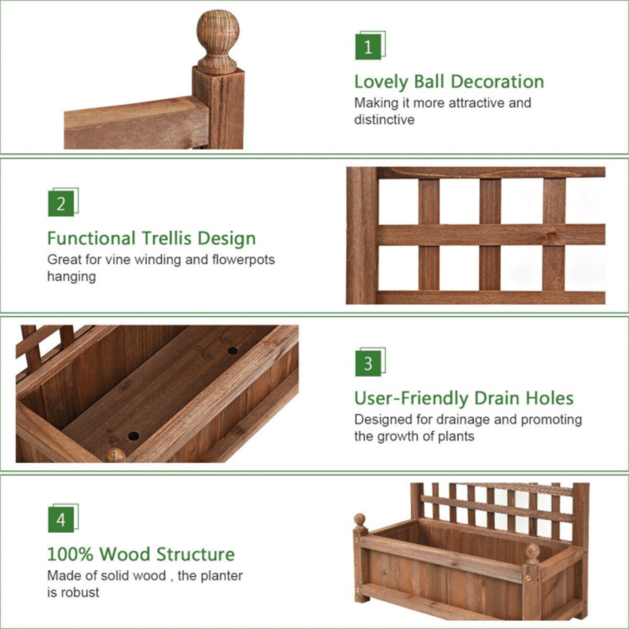 BABOOM BOM-GT3564-CO Raised-Planter-Boxes - View #9