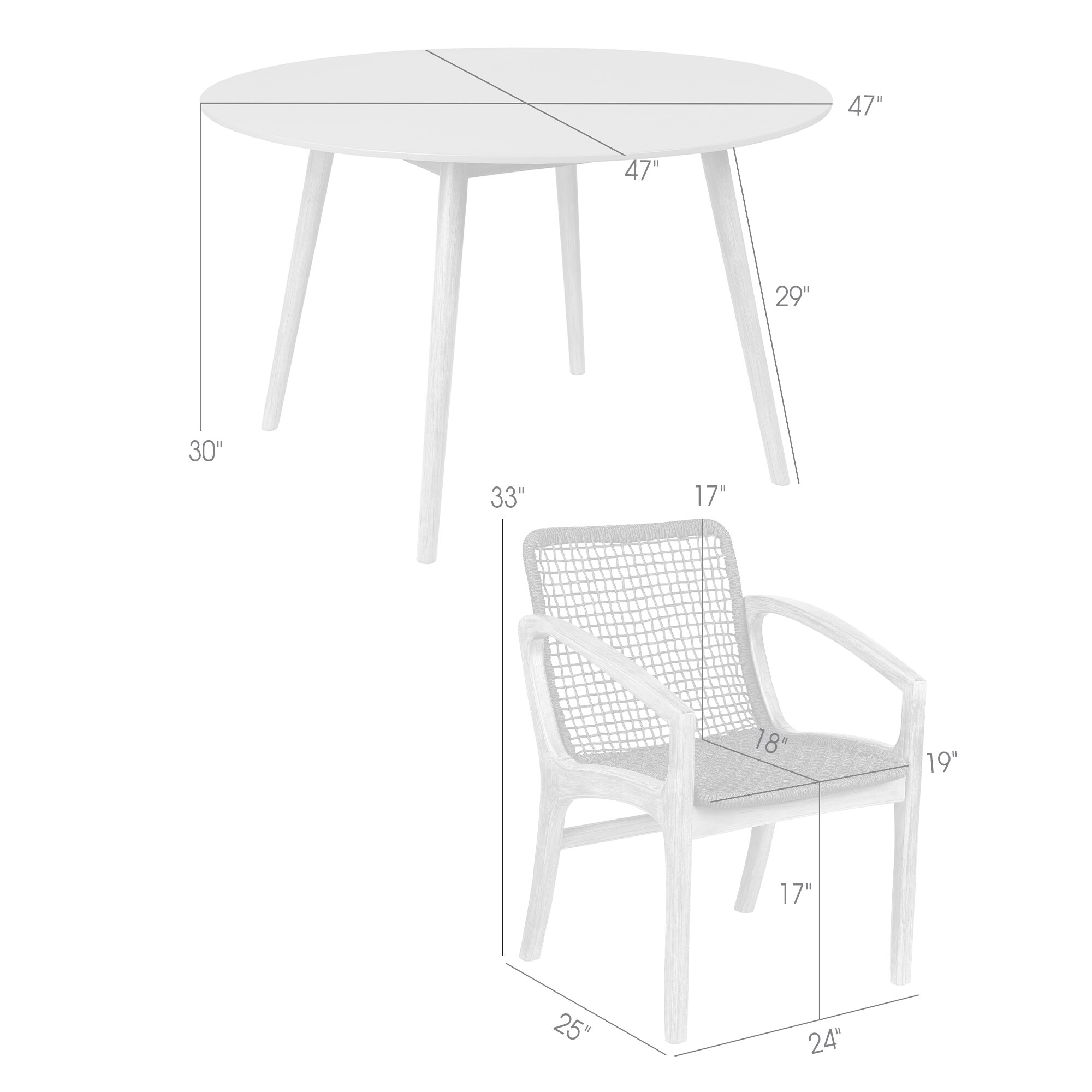Armen Living 840254332393 Patio-Dining-Sets - View #9