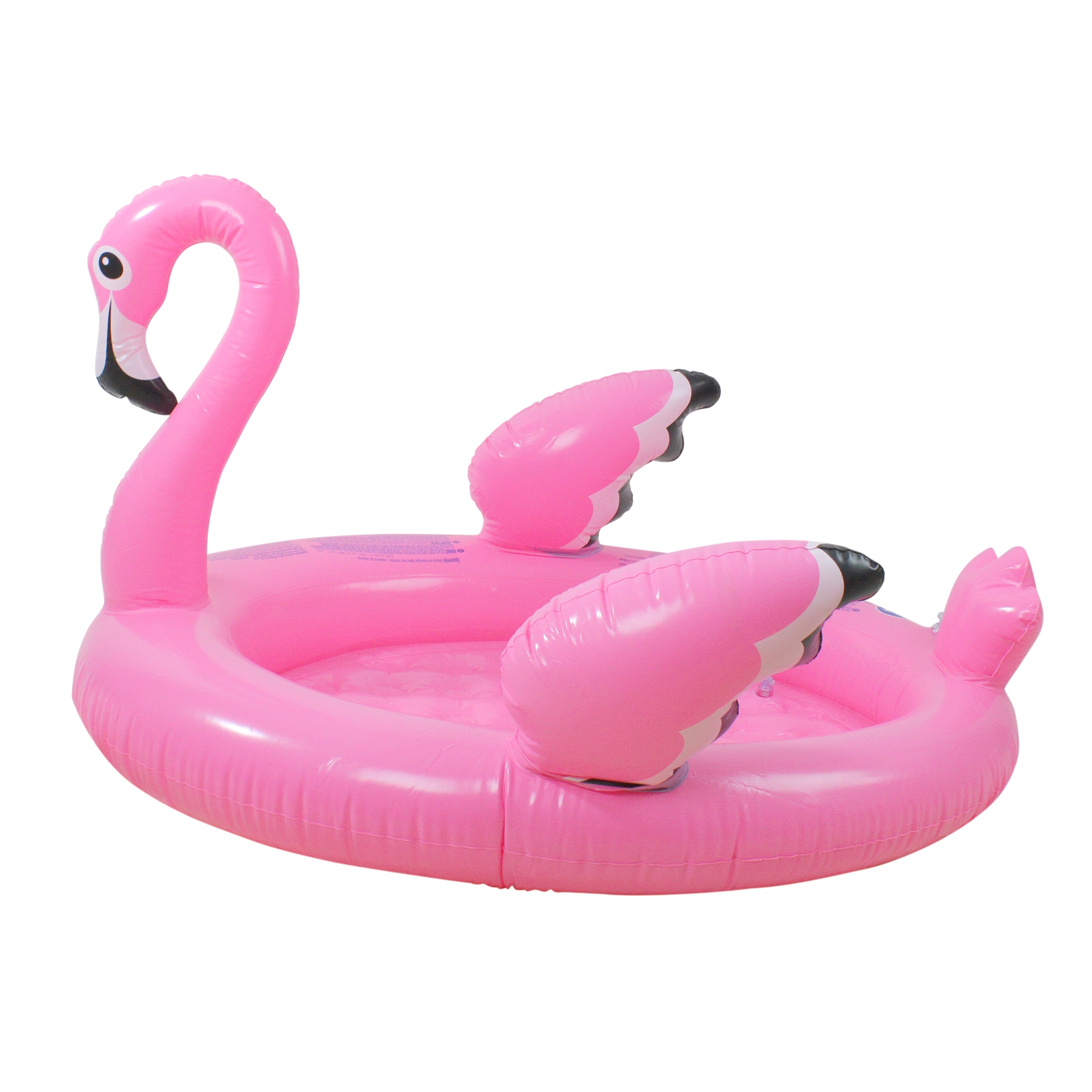 Pool Central 37-in L x 25.5-in W Pink Round Kiddie Pool #33377606