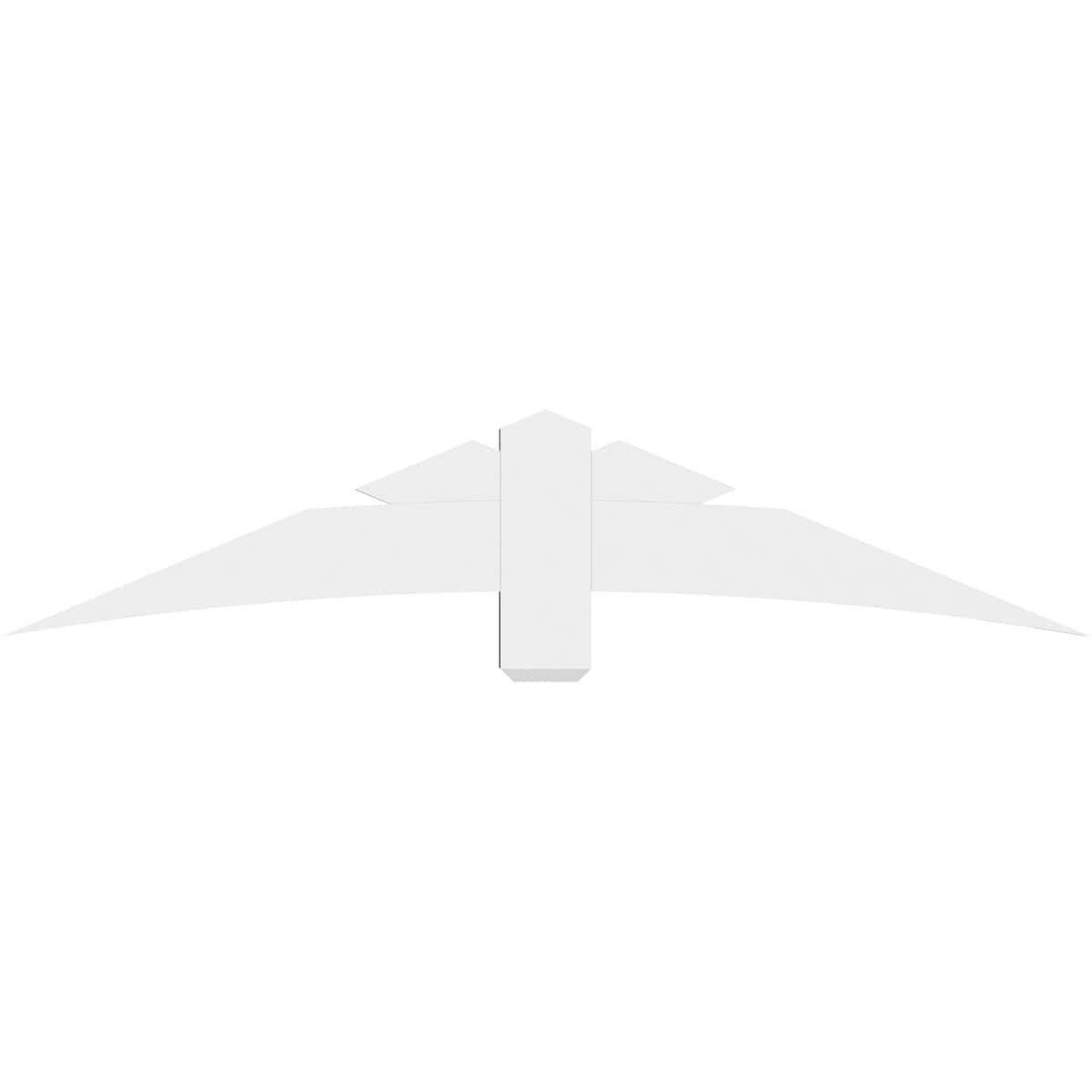 Ekena Millwork GBP072X15X0406ALB00 Exterior-Brackets-Braces - View #2