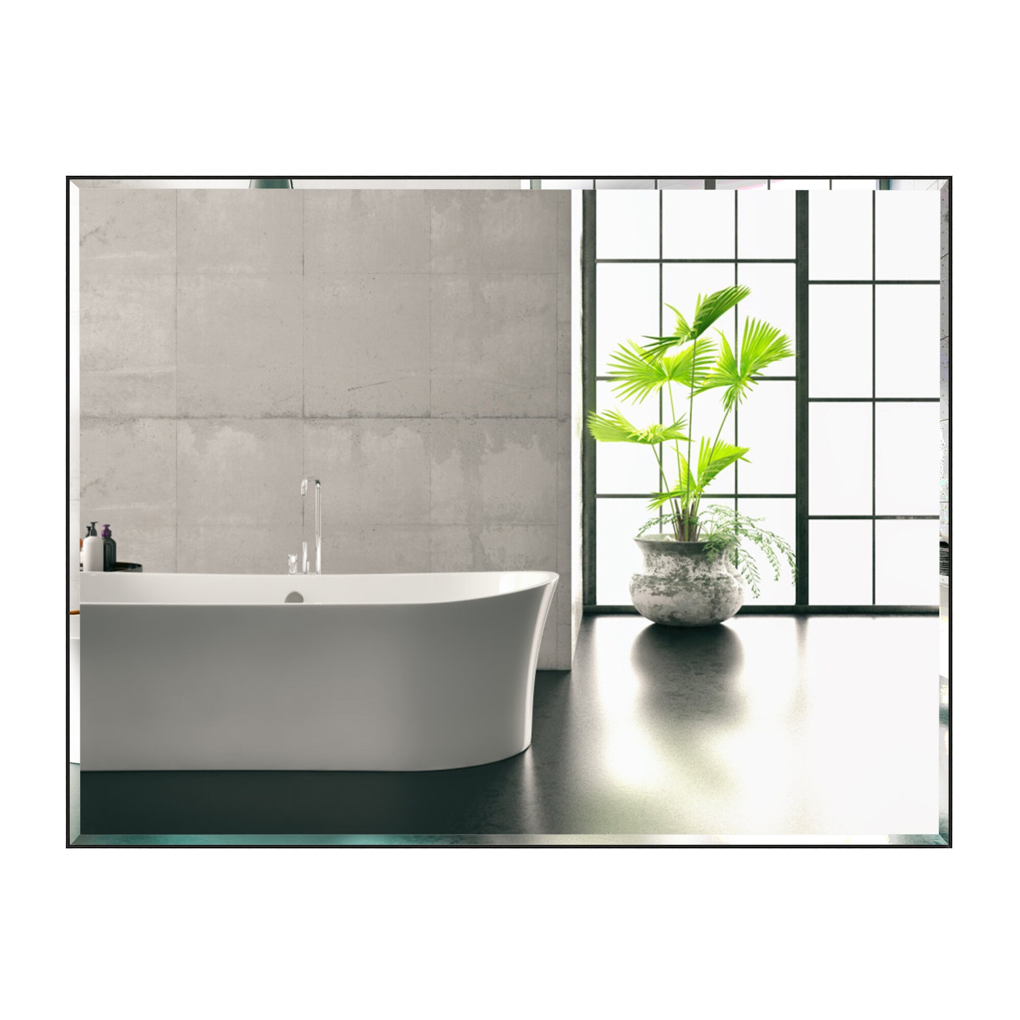 GETLEDEL MR-4615BK Framed-Bath-Mirrors - View #10