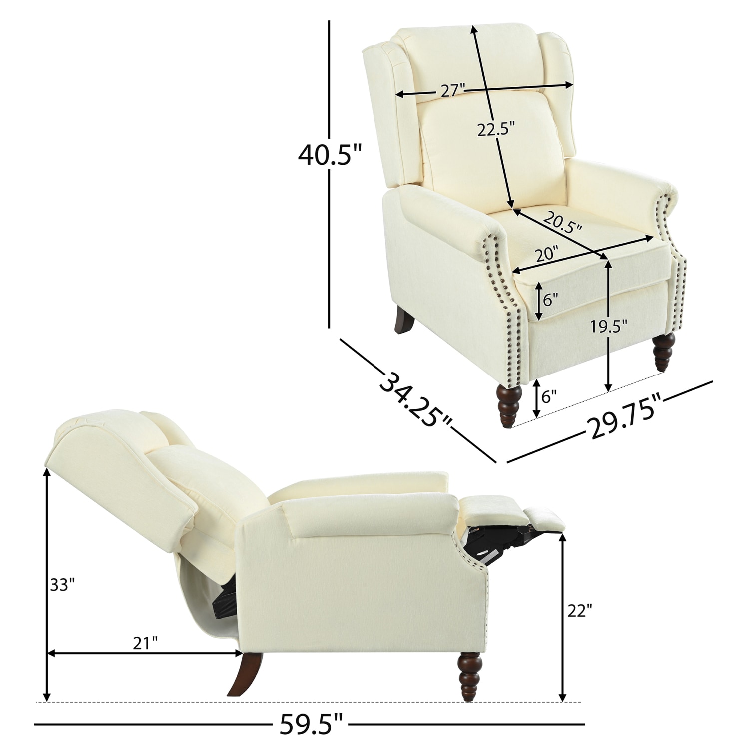 Streamdale Furniture N763P201072A recliners - View #2