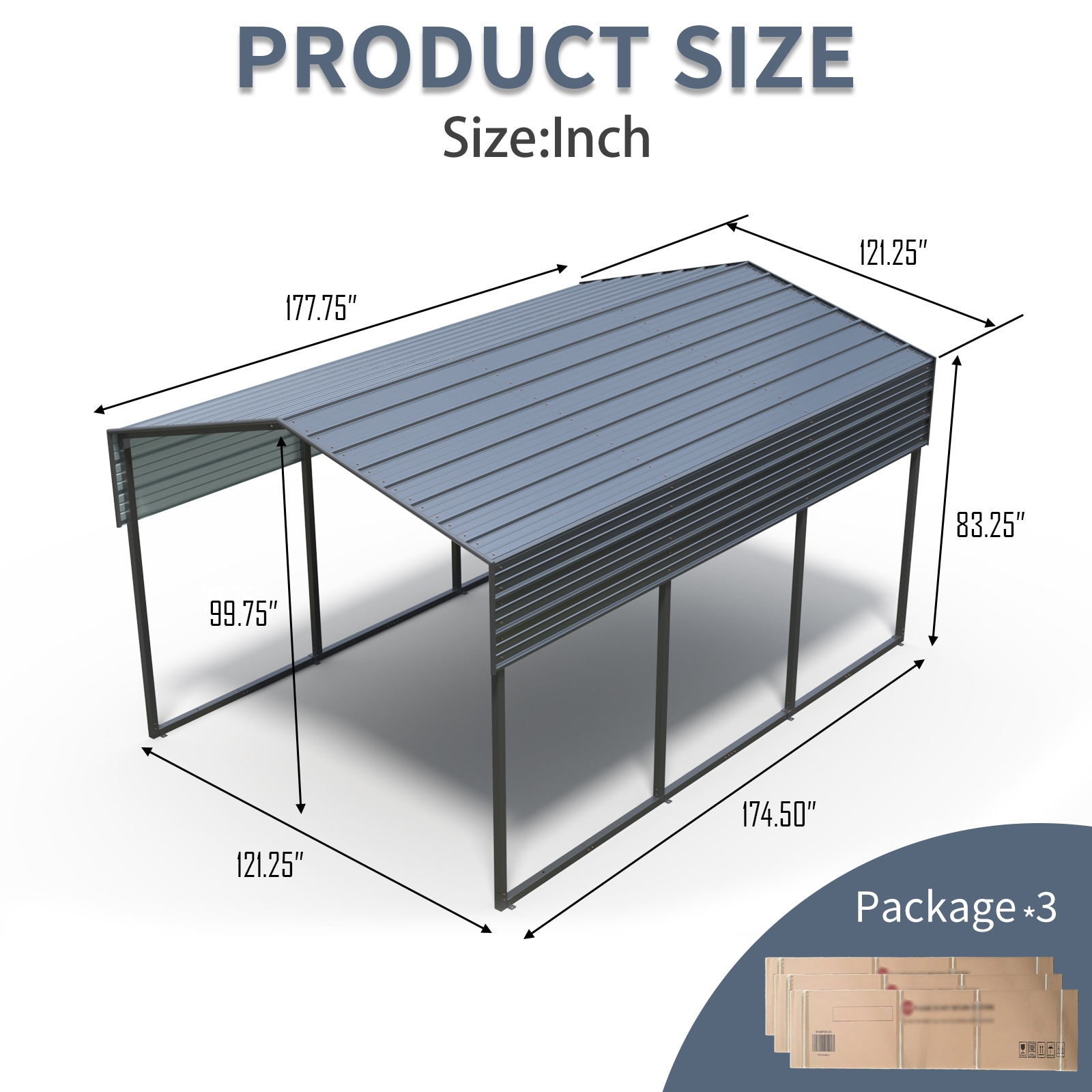 Flynama G-W540S00036 Carport-Covers - View #5