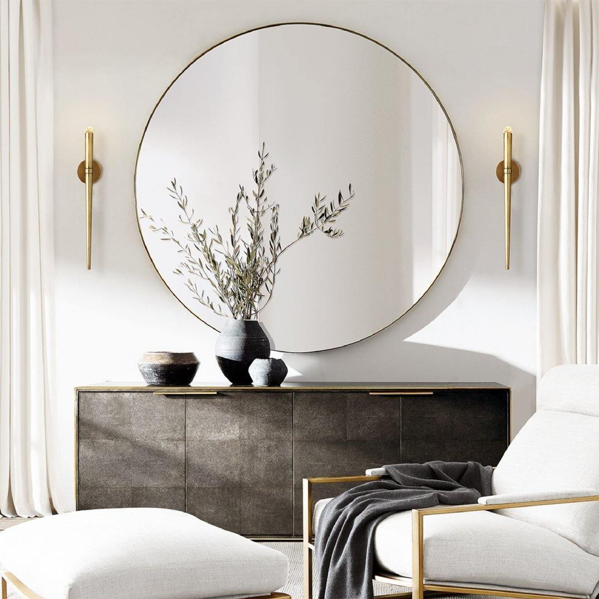 TEHOME GC-0Y049 Framed-Bath-Mirrors - View #5