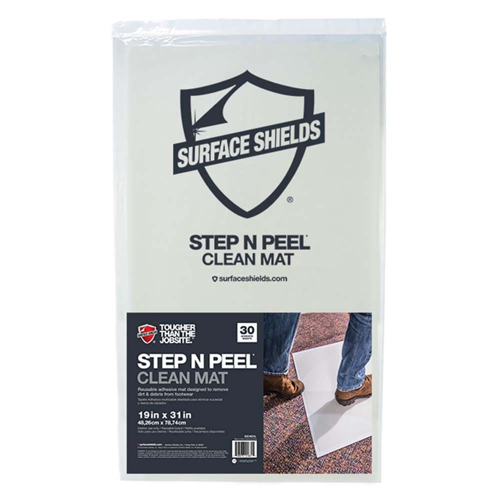 Surface Shields Clear Rectangular Indoor or Outdoor Door Mat in the Mats  department at