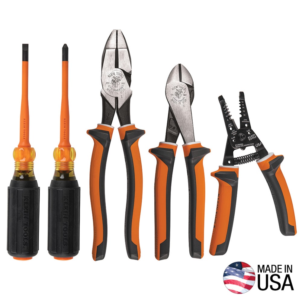 Klein Tools 94130 1000V Insulated Tool Kit, 5-Piece