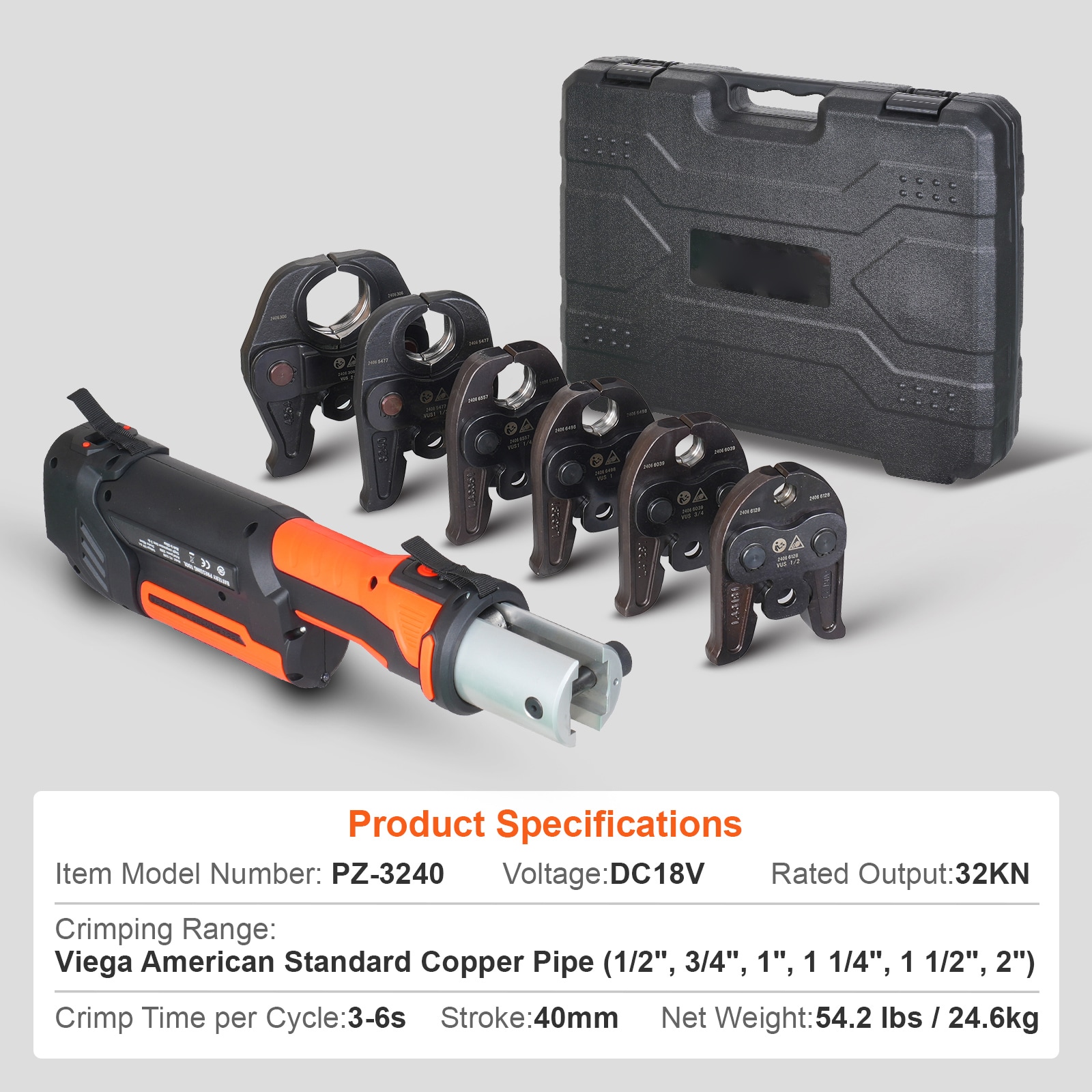 VEVOR SCWSDDSYJGJZ05910V1 Plumbing-Wrenches-Spec-Tools - View #7