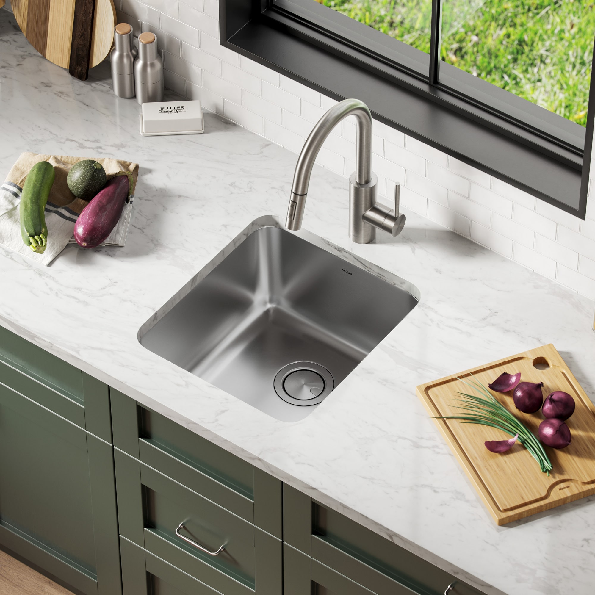 Kraus KA1US17B Bar-Prep-Sinks - View #8