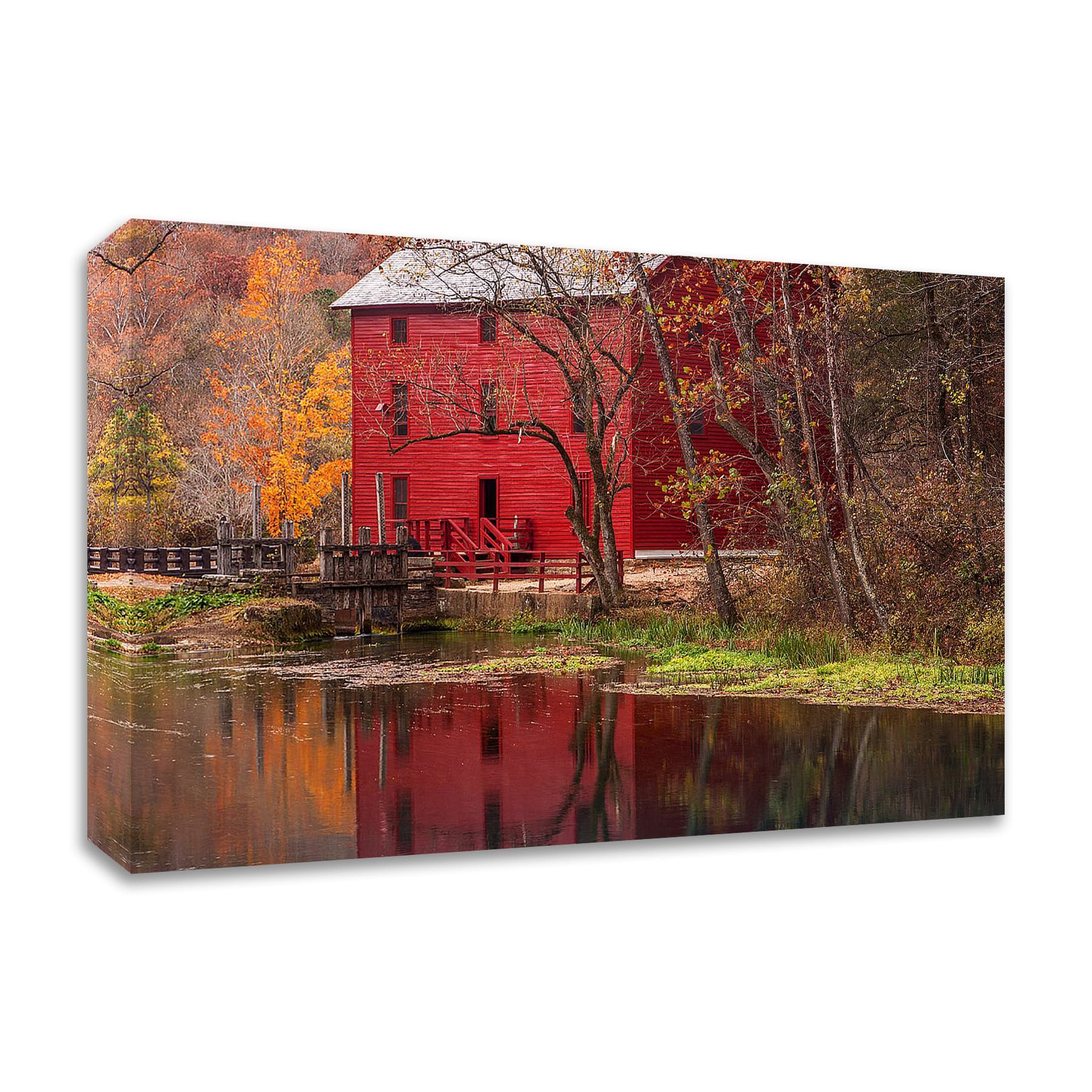 Tangletown Fine Art 8H1520DC-3624 Landscape 24-in H x 36-in W Landscape Print on Canvas