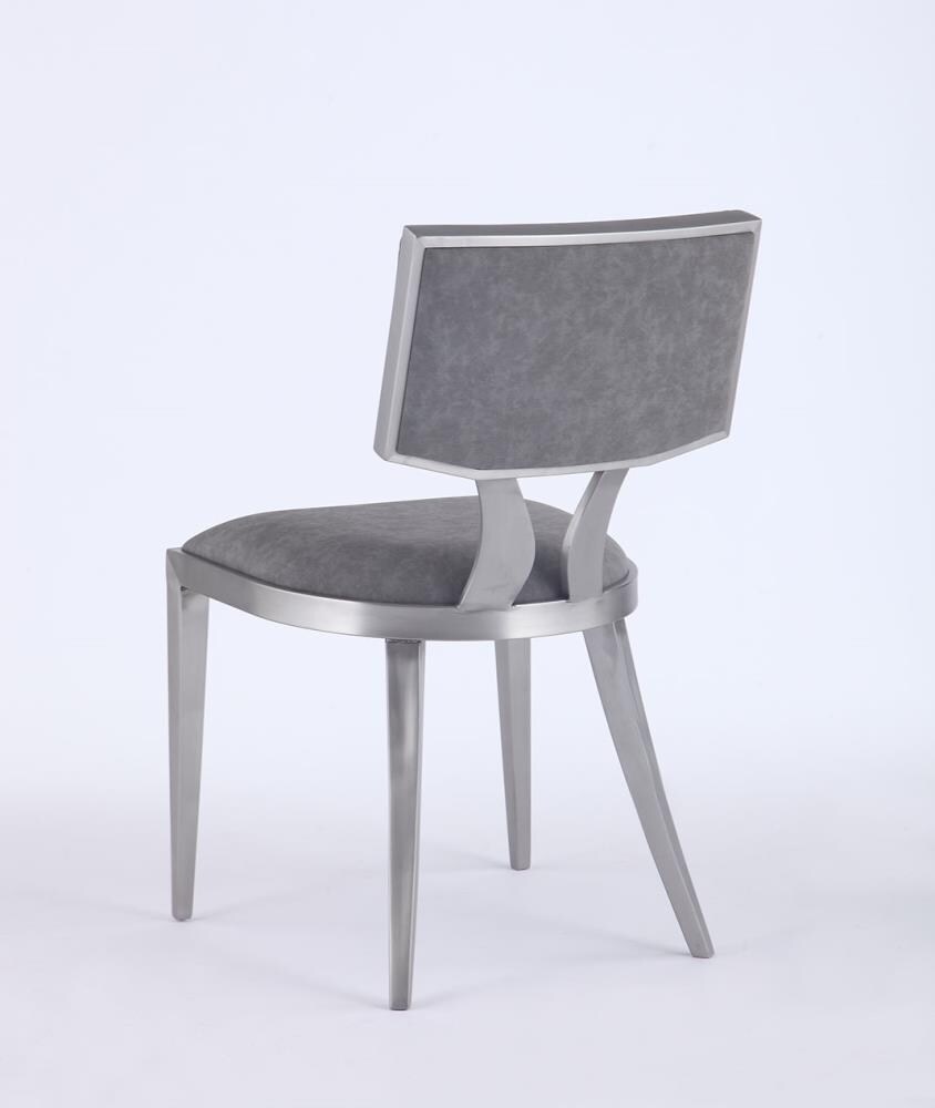 Chintaly Imports MAVIS-SC-GRY-BSH Dining-Chairs - View #4