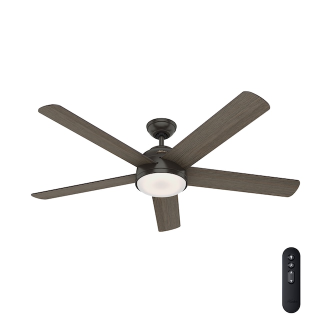 Hunter Romulus 60 In Noble Bronze Led, Hunter Ceiling Fan Blades Replacement