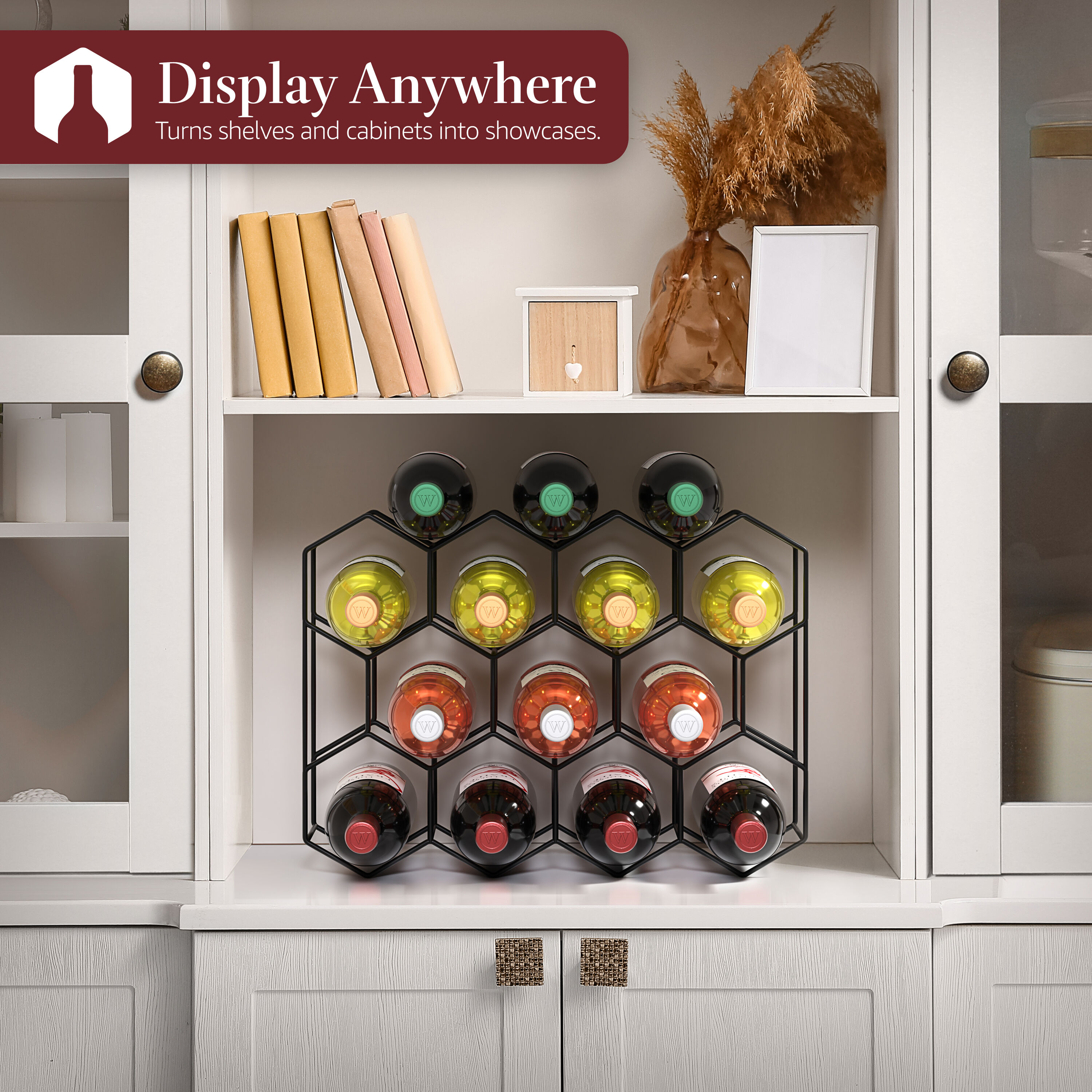 SORBUS WN-ST14-BLK Wine-Racks - View #6