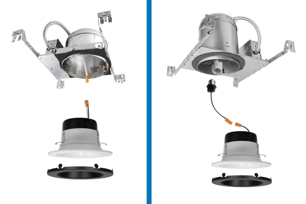 Nicor Lighting DLR4506120S-BK Led-Retrofit-Downlight - View #6