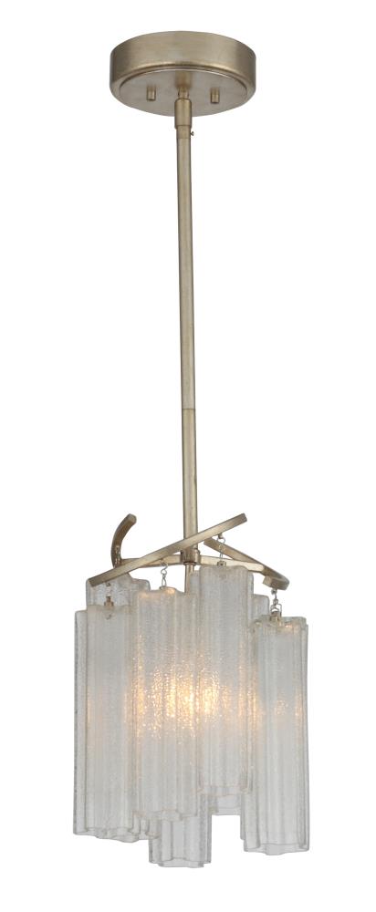 Maxim Lighting 39573WFLGS Victoria 60 -Light Golden Silver Transitional Frosted glass Square Medium (10-22 inches) Hanging Pendant light