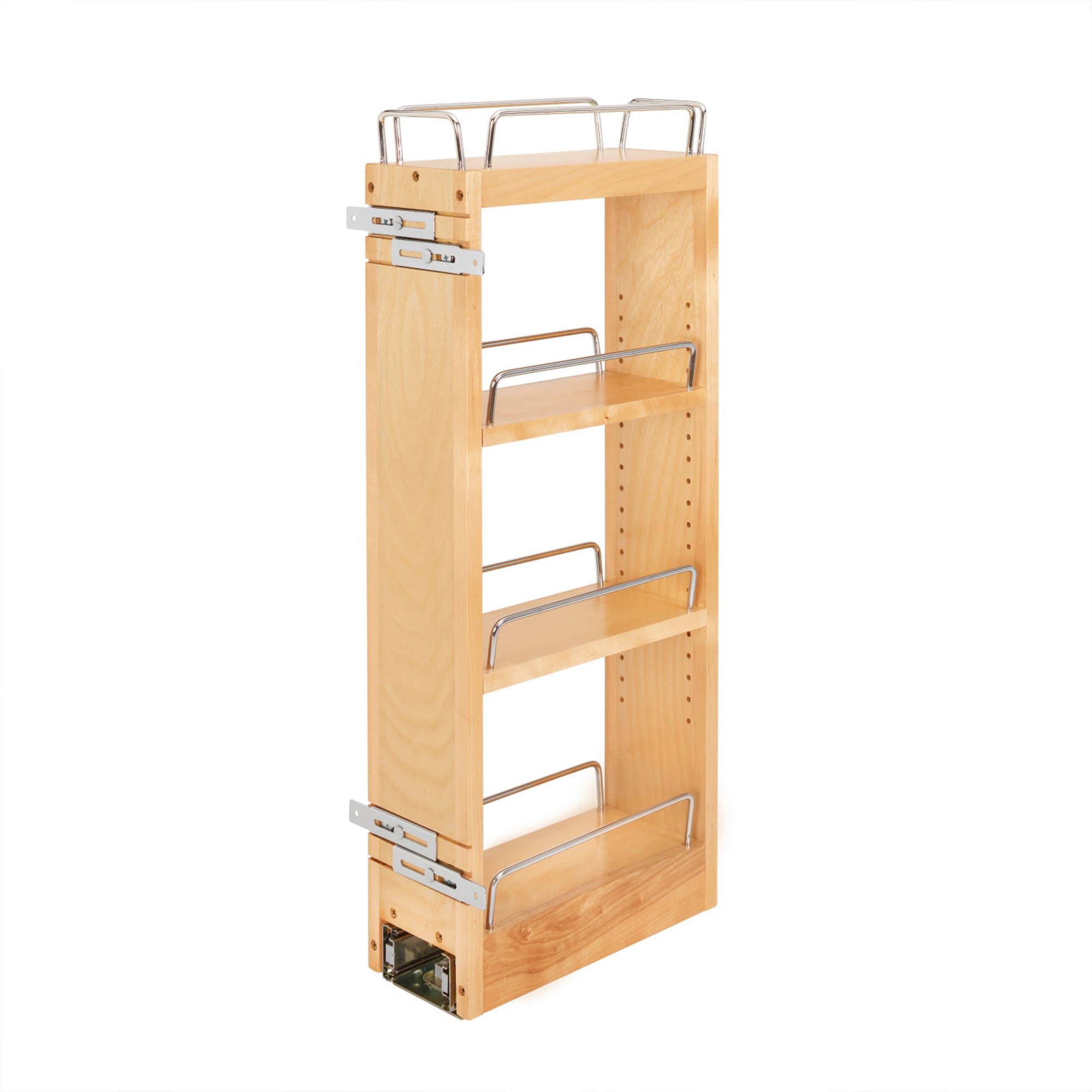 Rev-A-Shelf Heavy-Duty Appliance Lift with Maple Shelf Soft Close