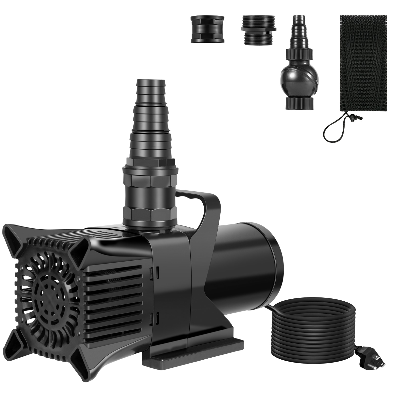 VEVOR PQXHBMC276W316FZUV1 120 -Volt 51-Gallon Plastic Pool pump