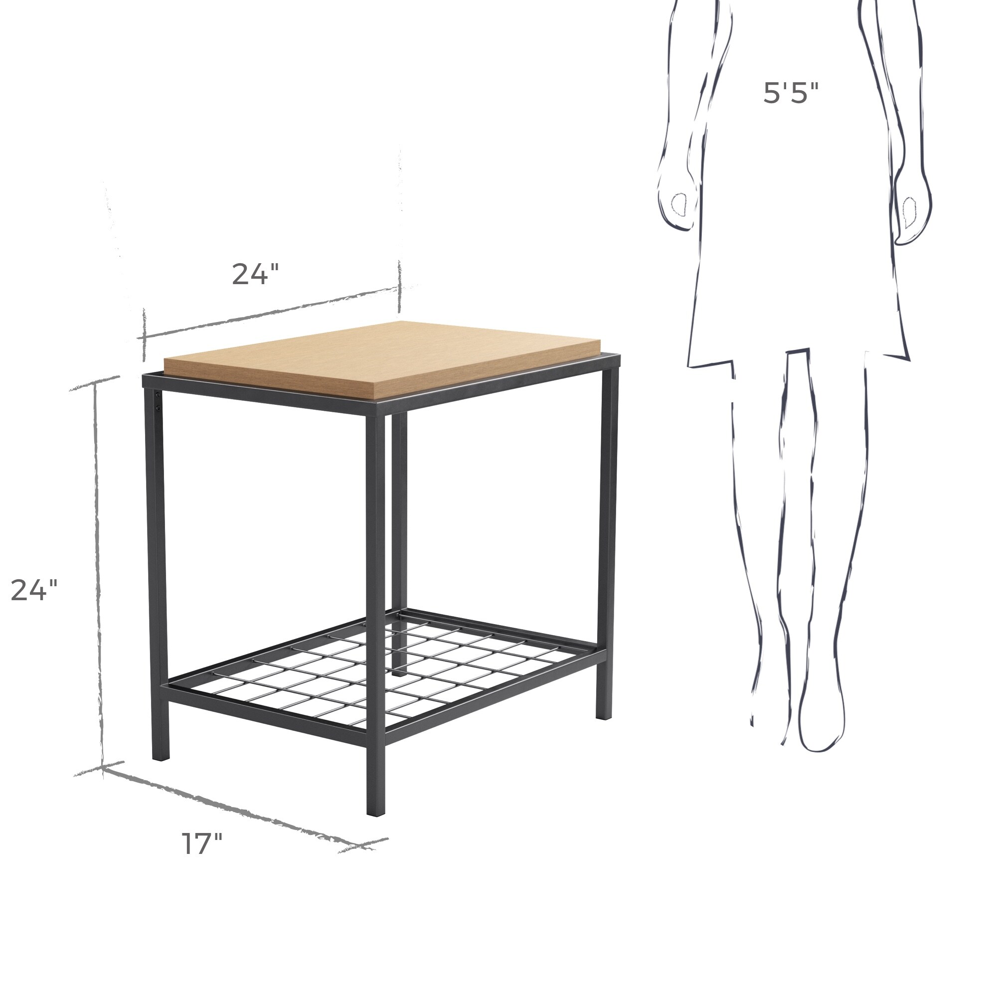 Brookside BS0004ENT24OA End-Tables - View #3