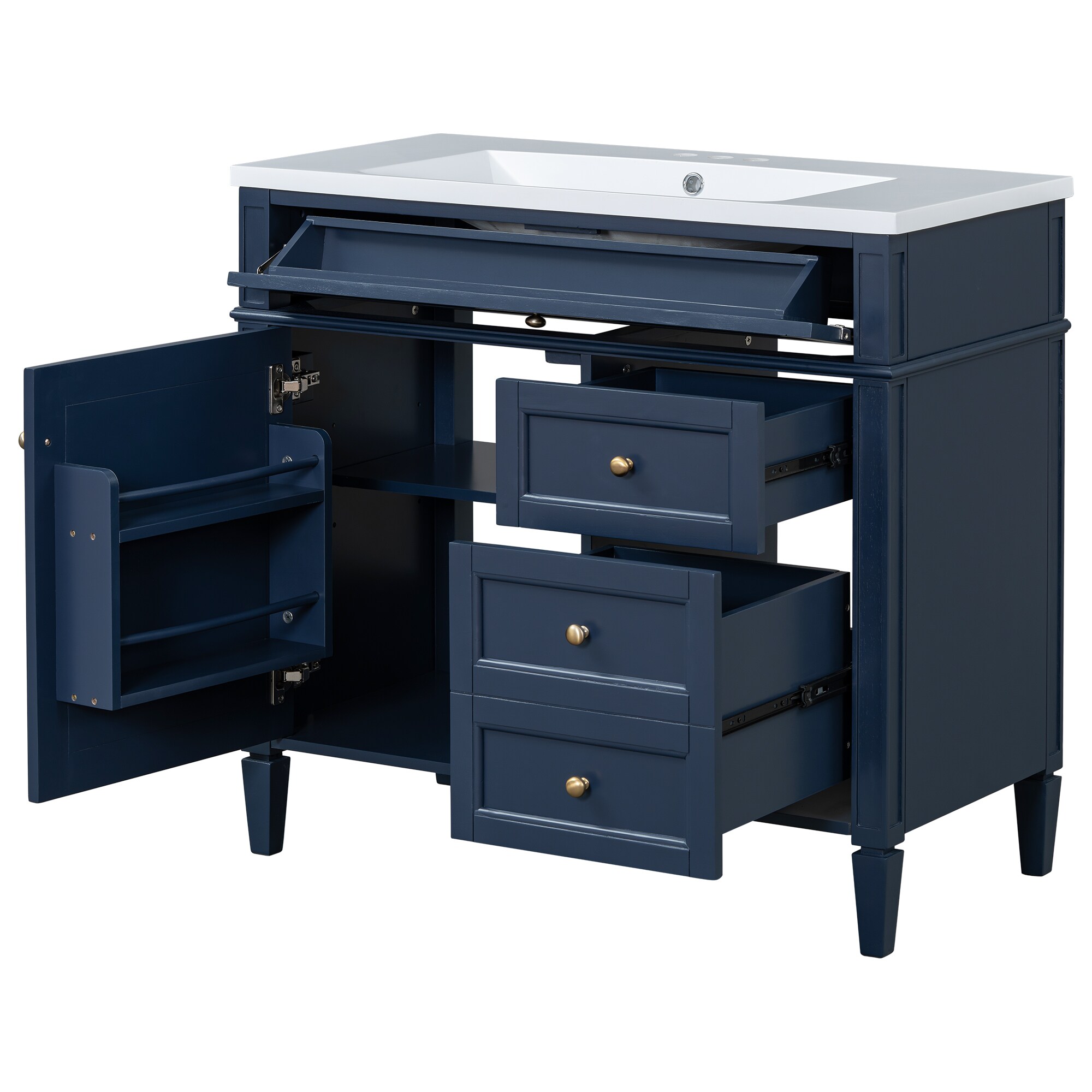 ModernLuxe L3P-N710S236006C Bath-Vanity-Combo - View #10