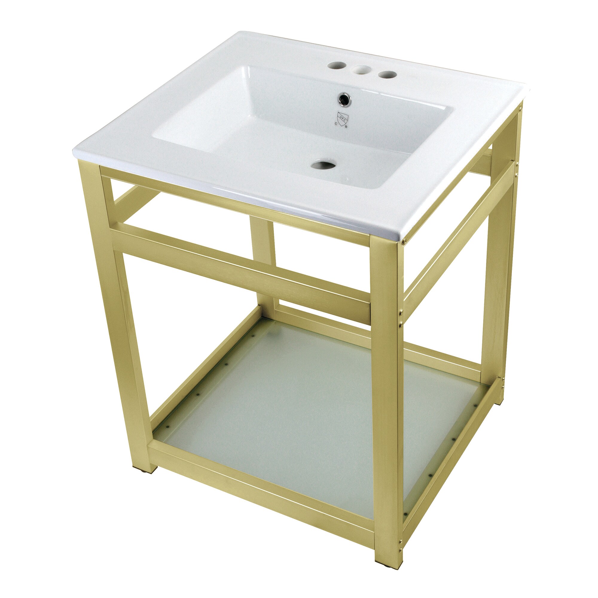 Kingston Brass WLVWP2522W4B7 Bath-Sink - View #2