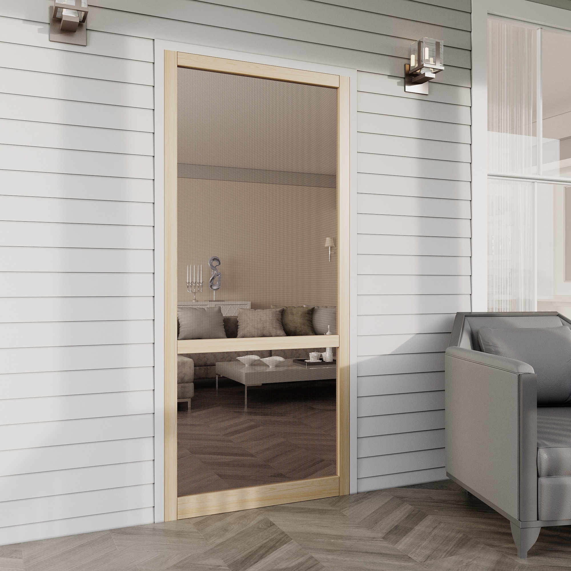 JUJUBON EX-SDPN-R-2L-36 Screen-Doors - View #2