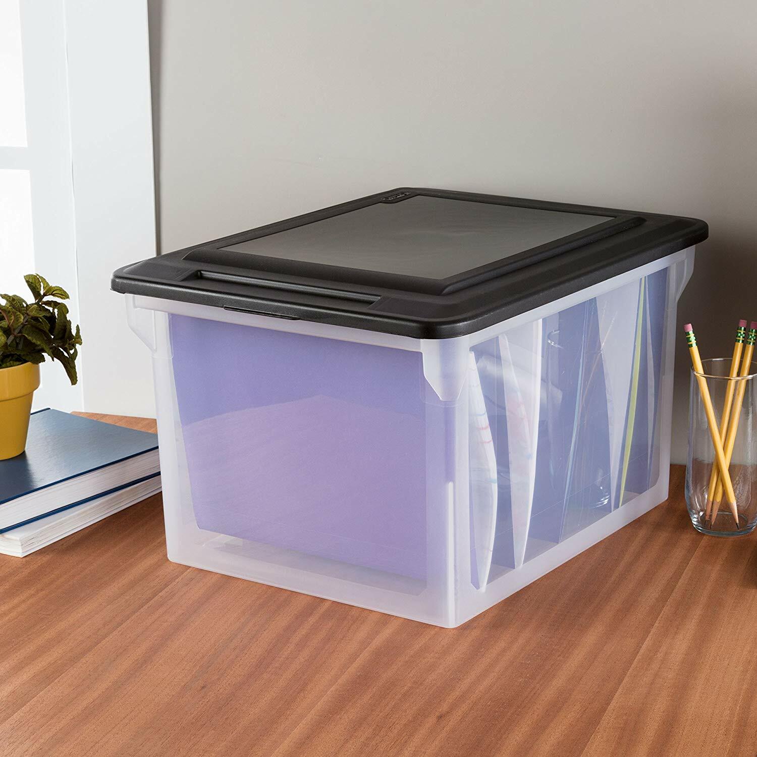 Sterilite 282348 Plastic-Storage-Totes - View #3