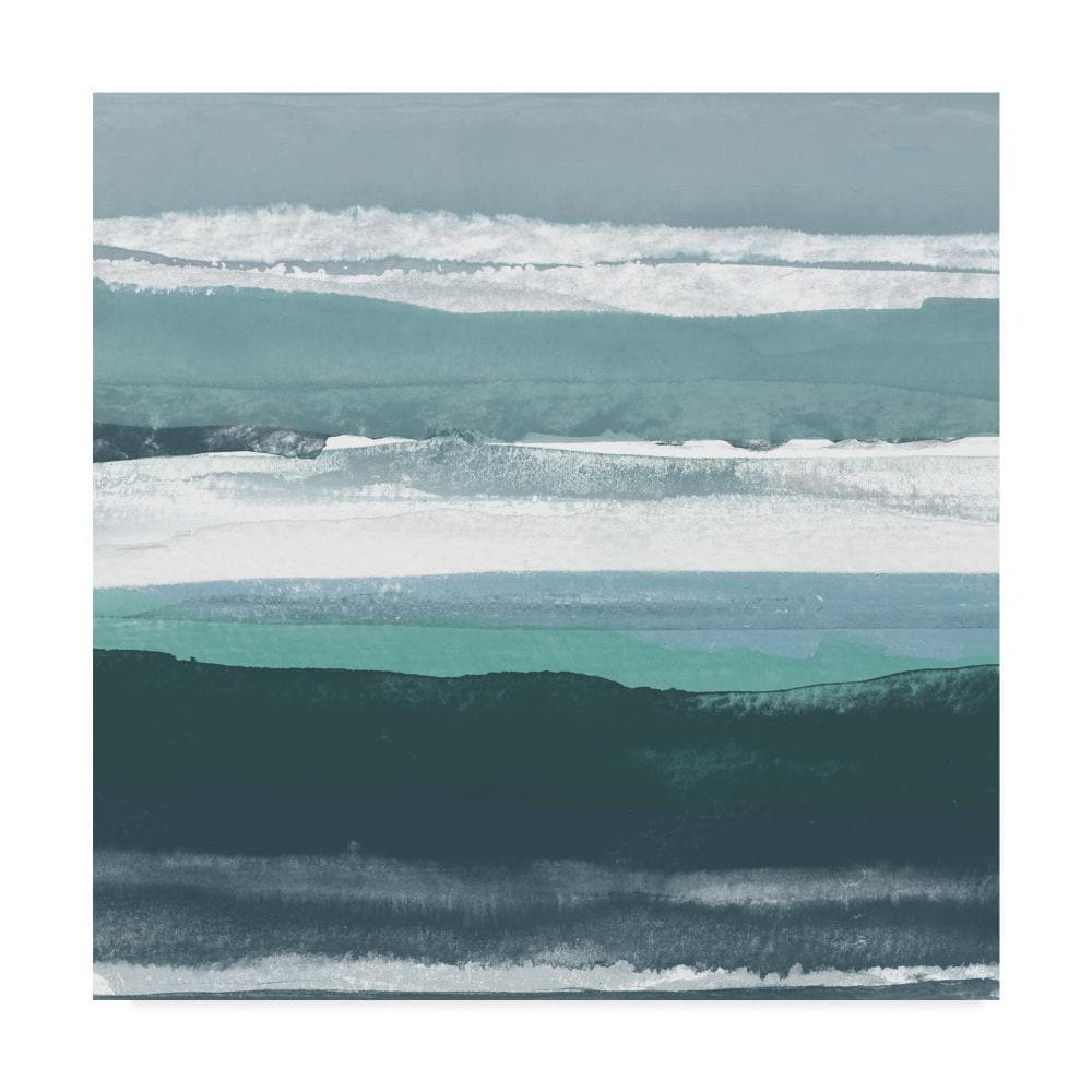 Trademark Fine Art WAG07018-C2424GG Framed 24-in H x 24-in W Abstract Print on Canvas