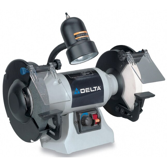 DELTA 8-in Variable Speed Bench Grinder with Light DELTA 8-in Variable Speed Bench Grinder with Light
